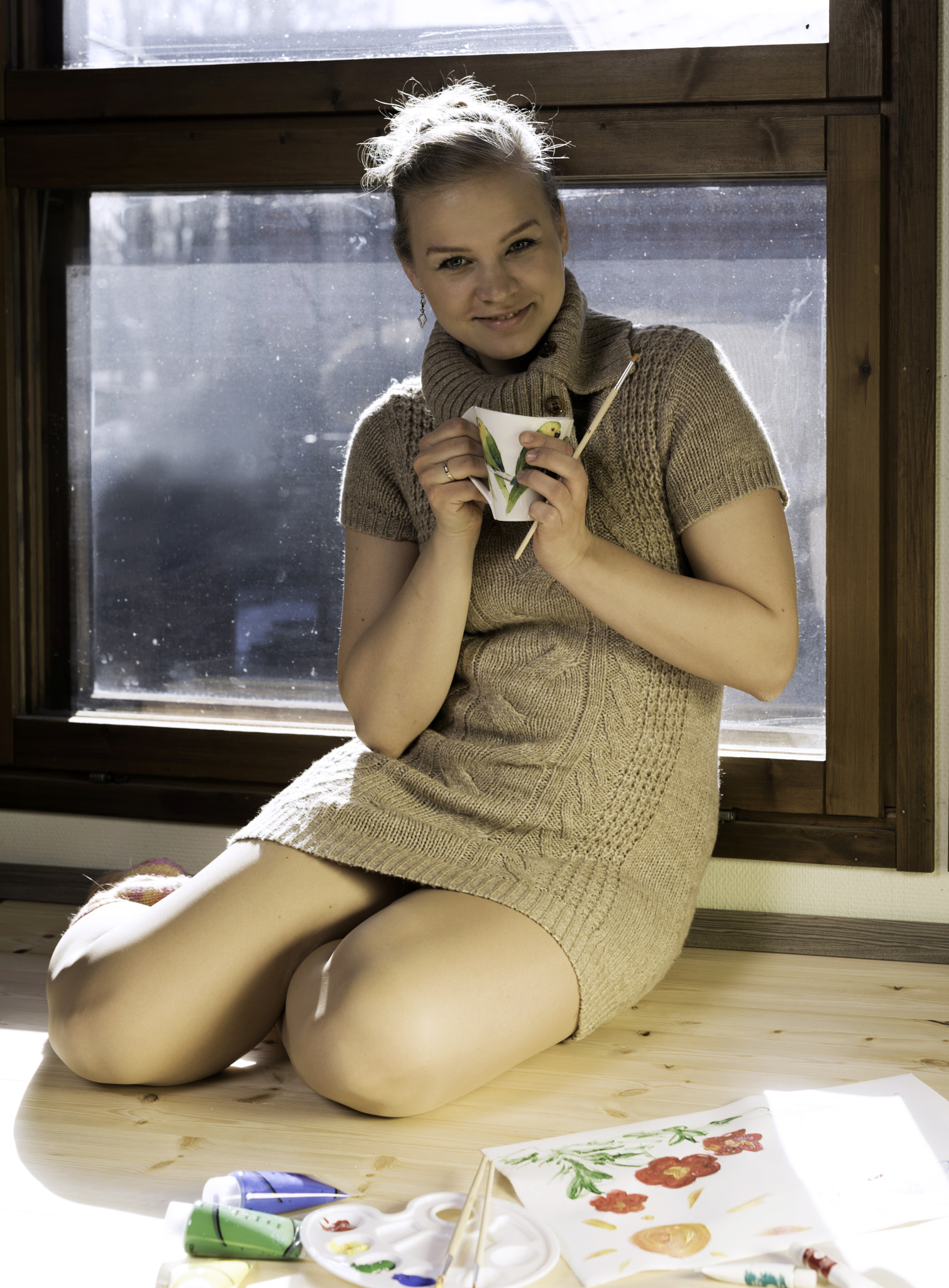 Nikon D810 + Sigma 50mm F1.4 DG HSM Art sample photo. Coffee break photography