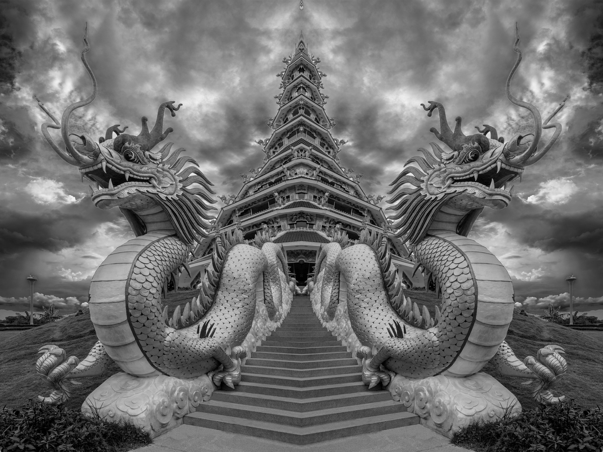 Nikon D5 sample photo. Les dragons photography