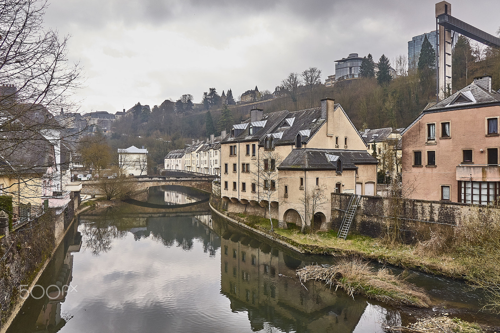 Sony Cyber-shot DSC-RX10 + Sony Cyber-shot DSC-RX10 sample photo. Alzette reflections i [luxemburg] photography