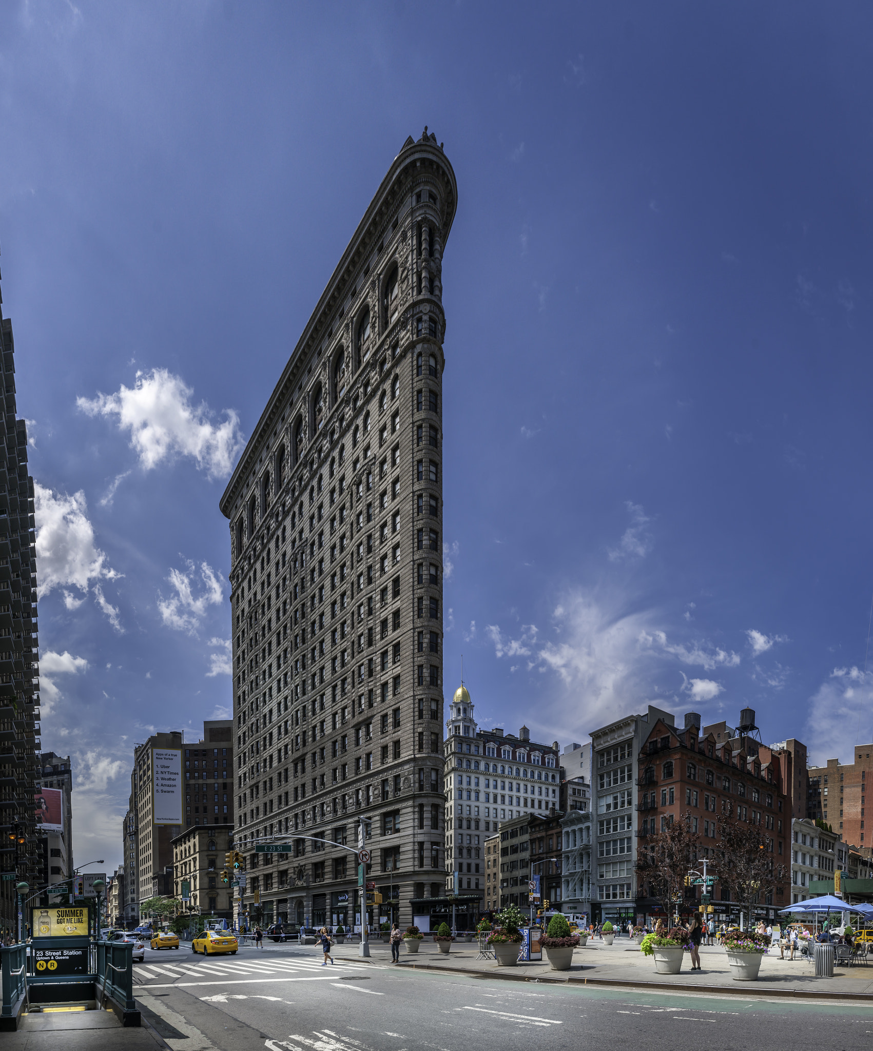 Nikon D300S sample photo. Flatiron builiding photography