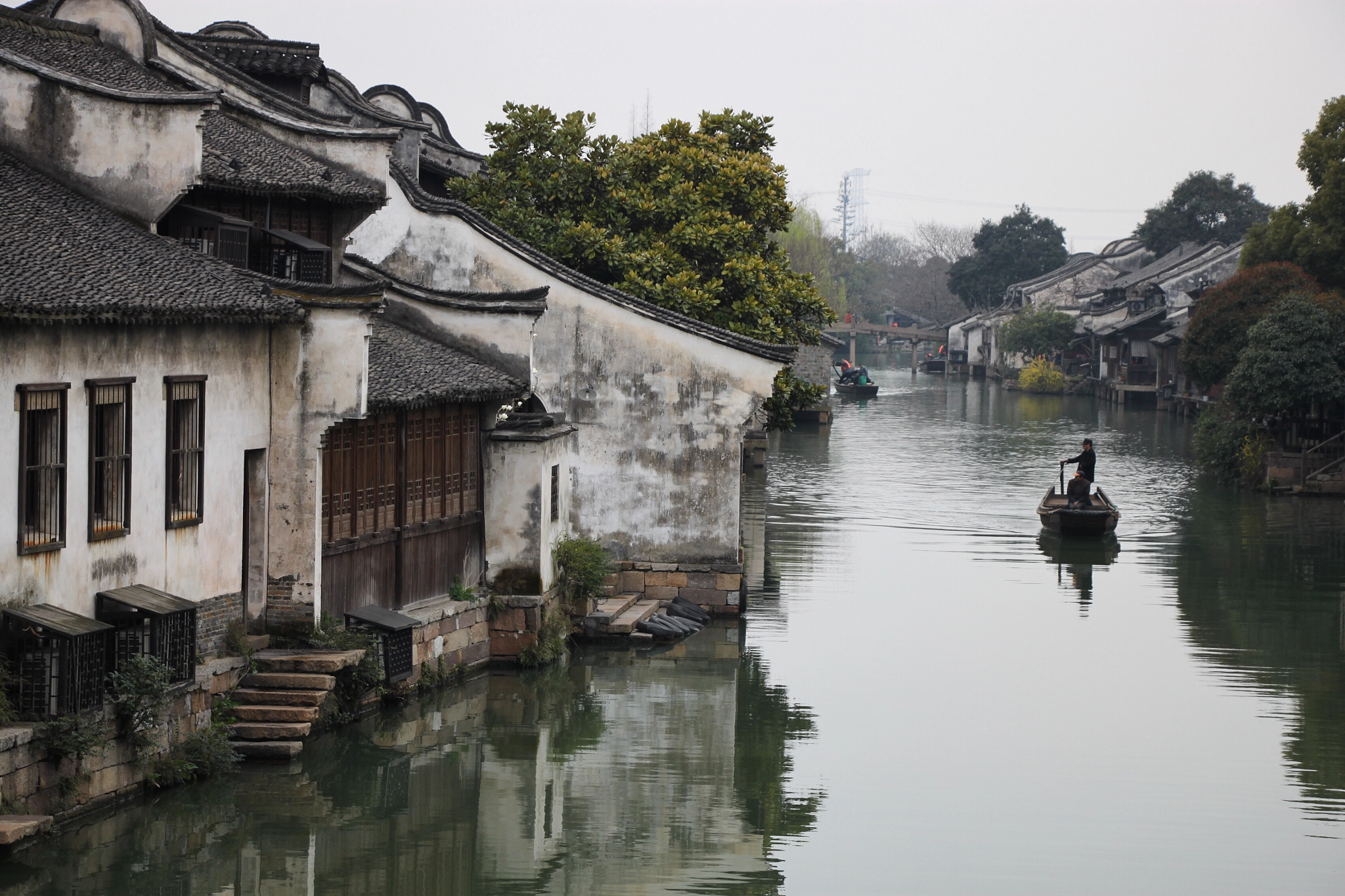 Canon EOS 500D (EOS Rebel T1i / EOS Kiss X3) sample photo. Good morning, wuzhen photography