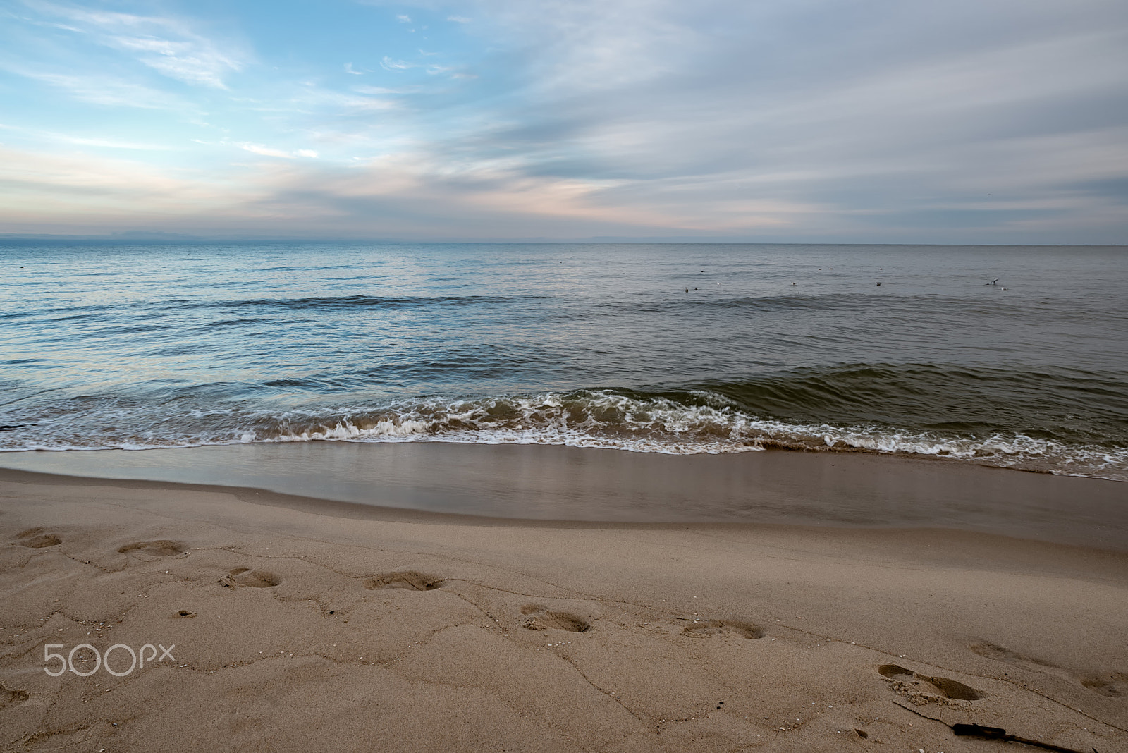 HD Pentax D FA 24-70mm F2.8 ED SDM WR sample photo. Sunset on the beach photography