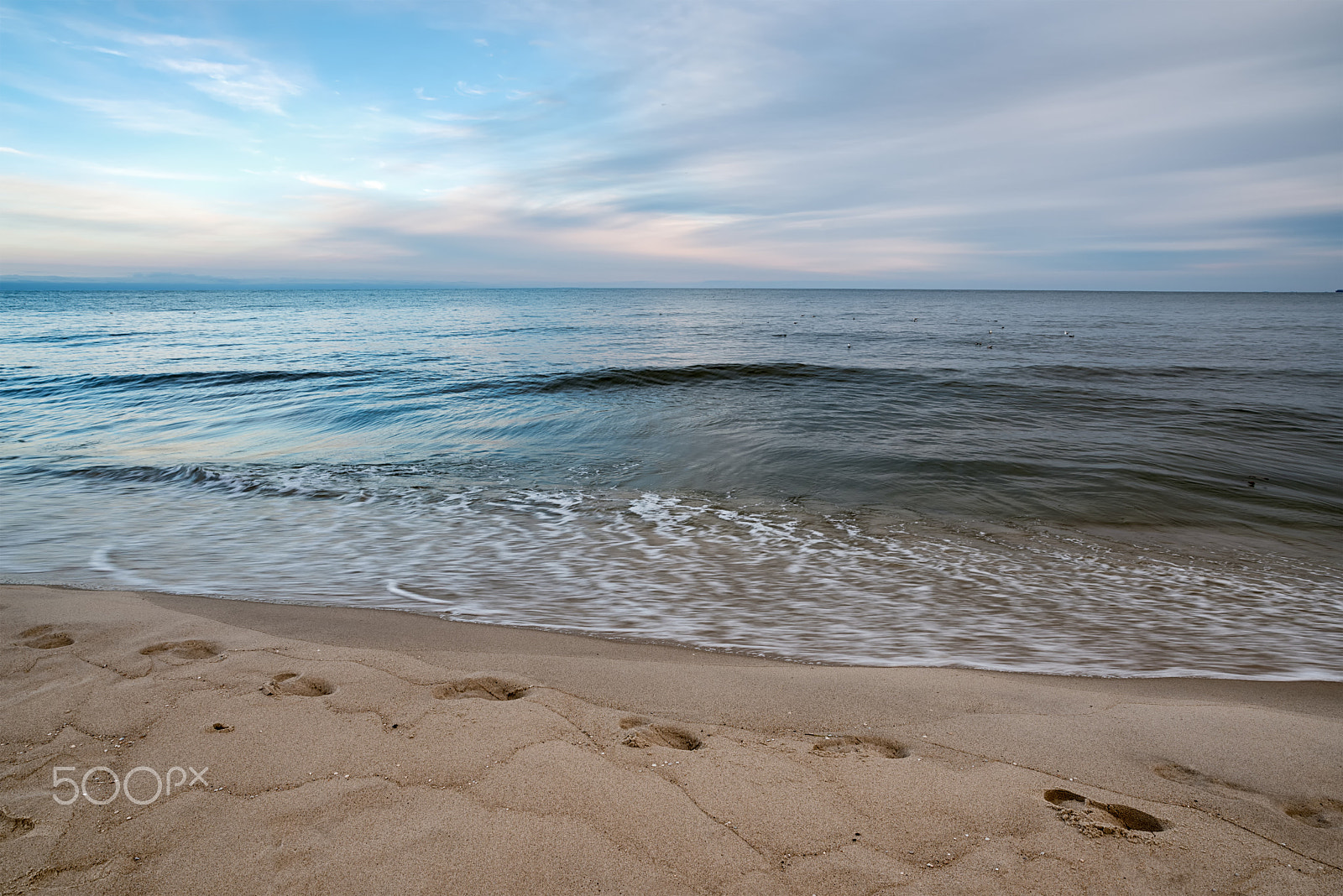 HD Pentax D FA 24-70mm F2.8 ED SDM WR sample photo. Sunset on the beach photography