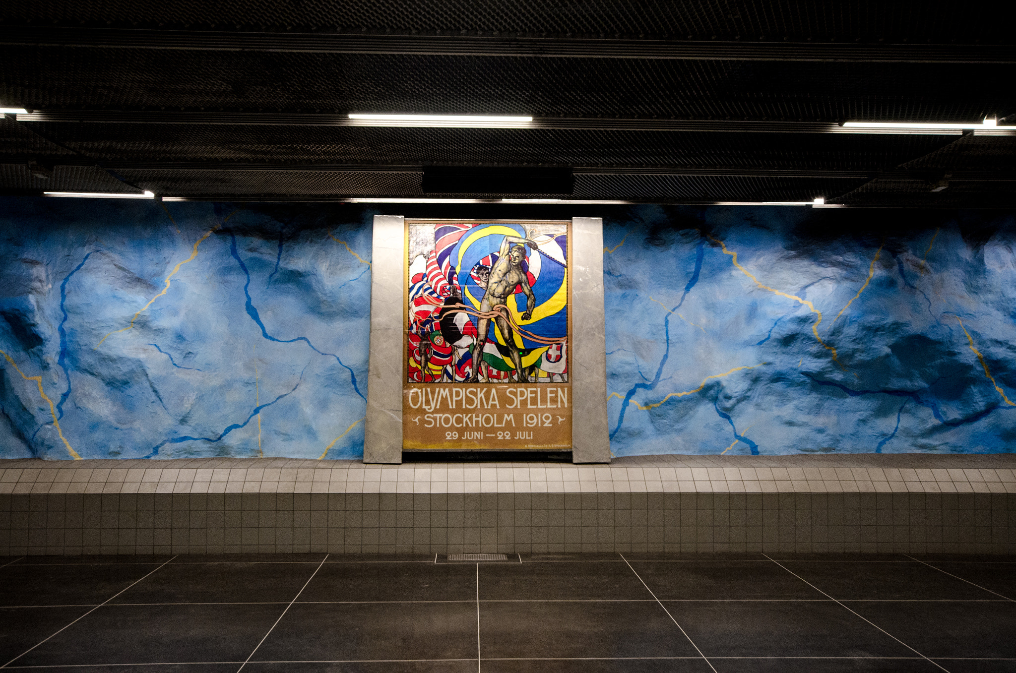 Sigma 10-20mm F4-5.6 EX DC HSM sample photo. Stockholm subways/ metrostations 3 photography