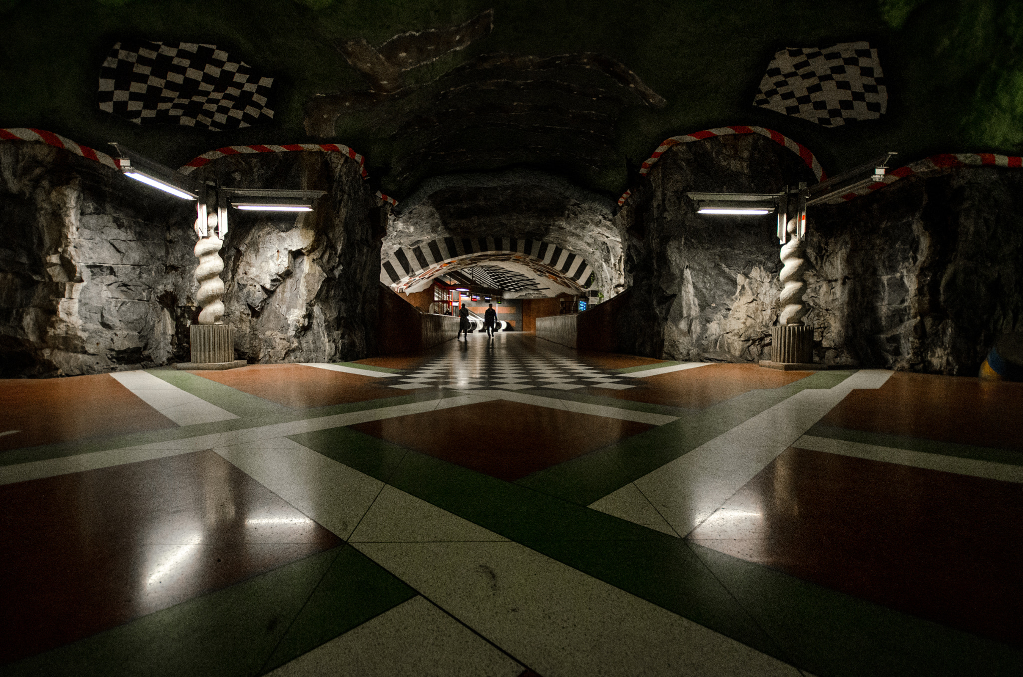 Sigma 10-20mm F4-5.6 EX DC HSM sample photo. Stockholm subways/ metrostations 12 photography