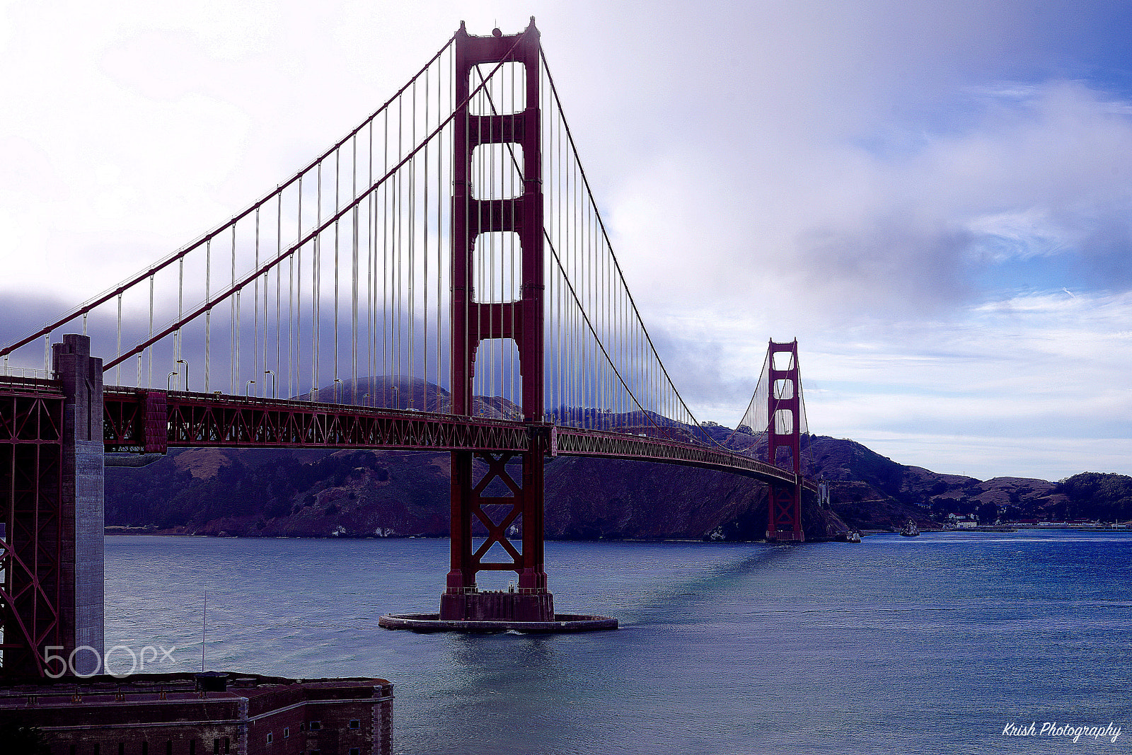 Sony Vario Tessar T* FE 24-70mm F4 ZA OSS sample photo. The historic golden gate bridge photography