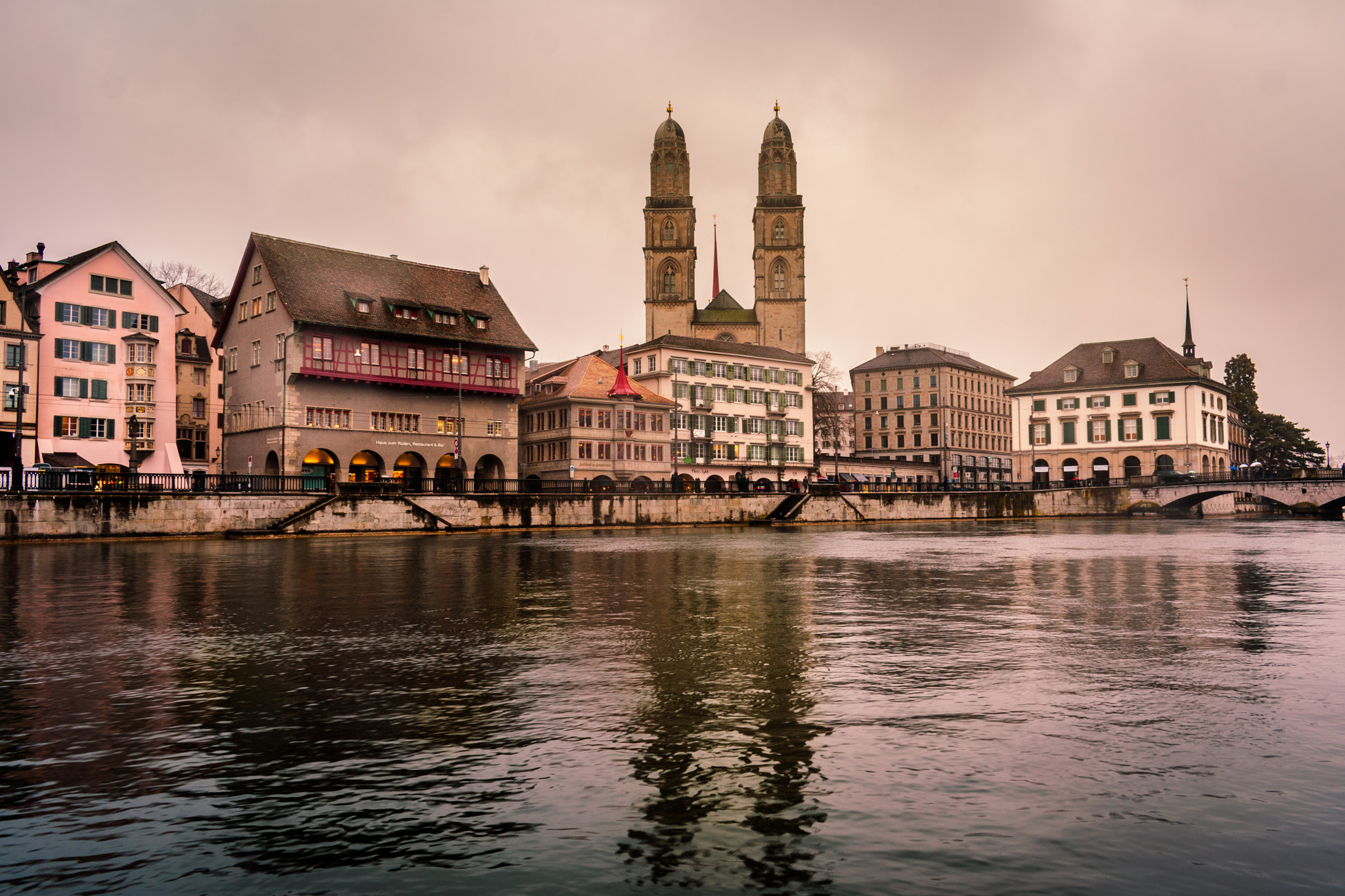 Nikon D3400 sample photo. Hidden sunset in zurich photography