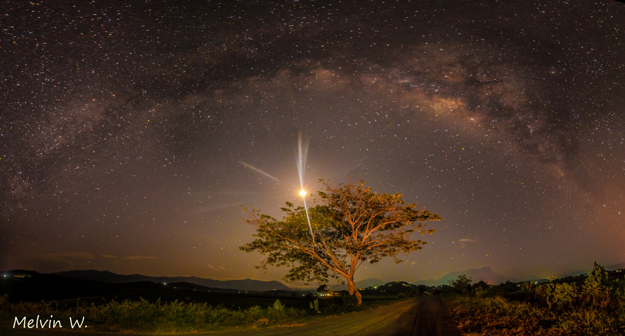 Sony a7R sample photo. Moonlight and starlight photography