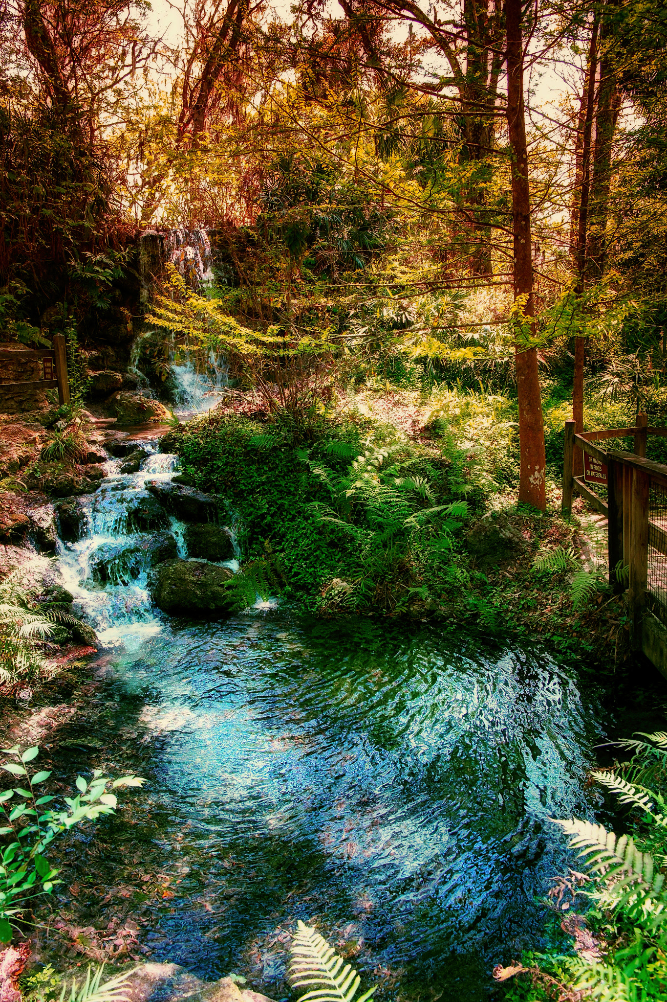 Fujifilm X-E1 + Fujifilm XF 18-55mm F2.8-4 R LM OIS sample photo. Rainbow srings waterfalls photography