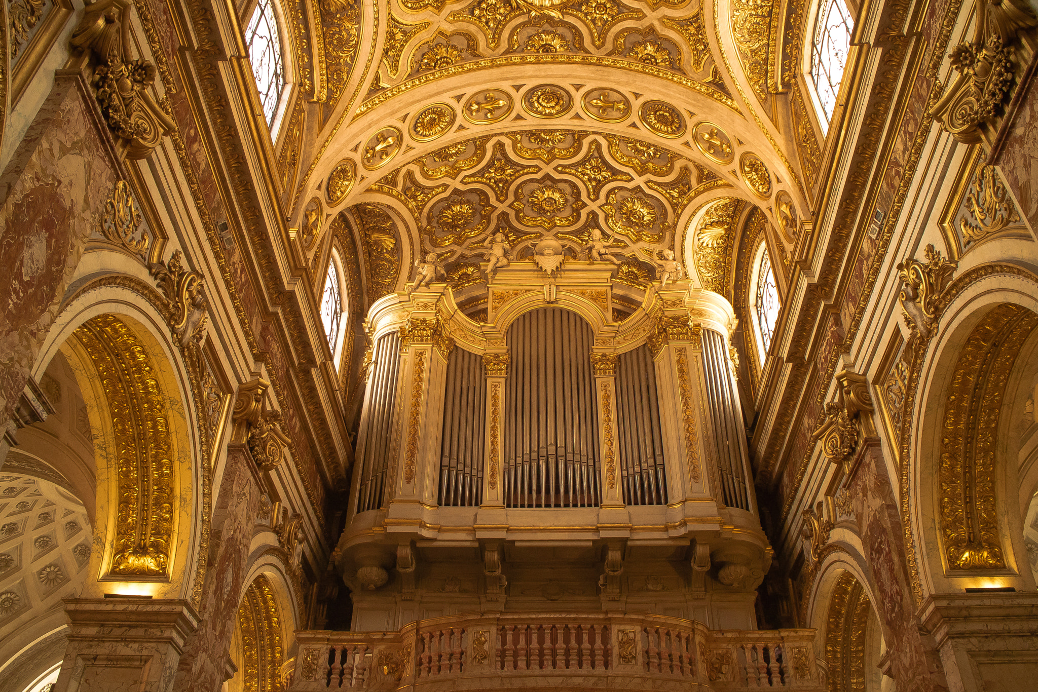 Canon EOS M3 sample photo. The golden organ of san luigi dei francesi photography