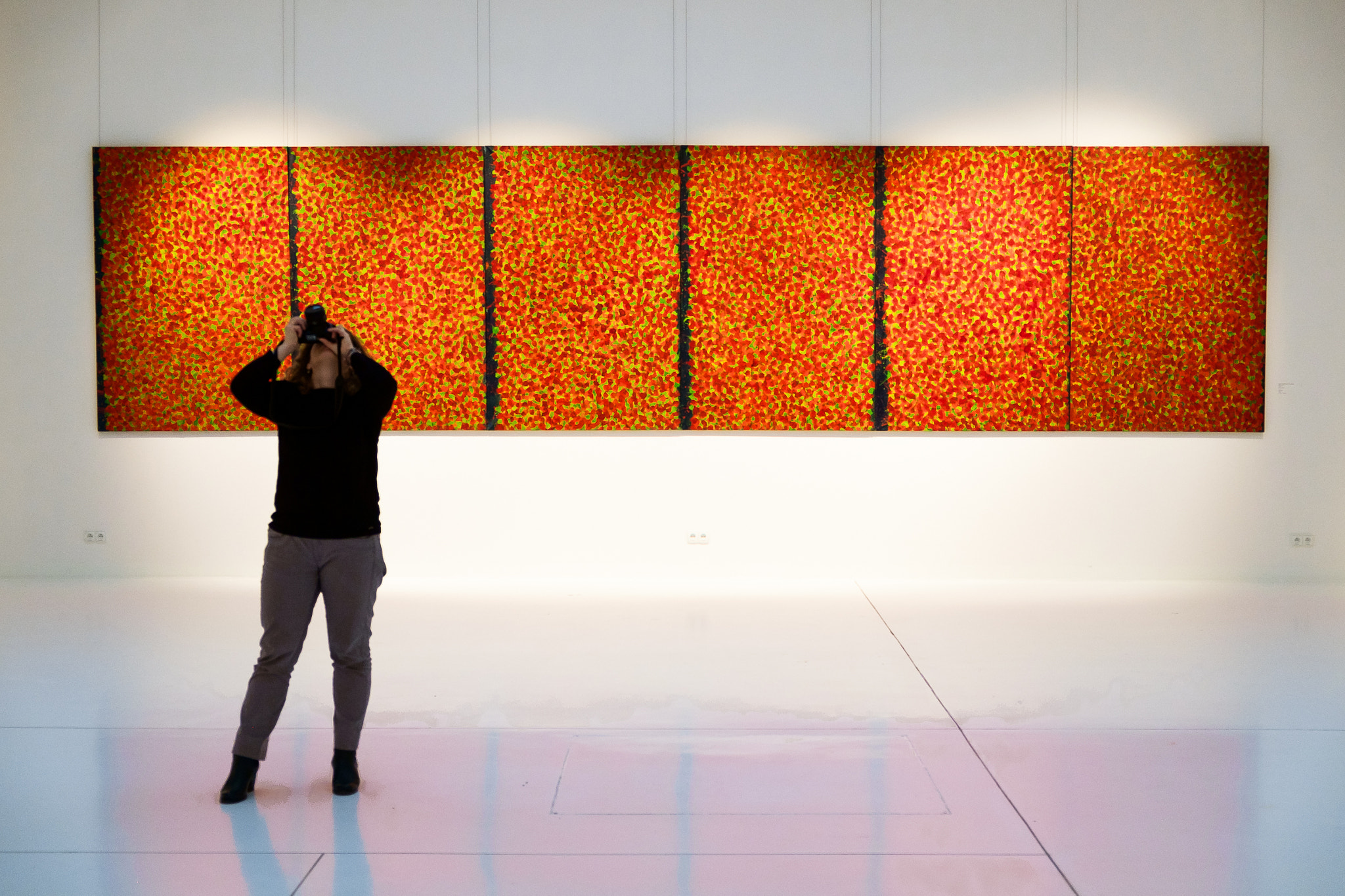 Fujifilm X-Pro1 + Fujifilm XF 18-55mm F2.8-4 R LM OIS sample photo. Painting in the background photography