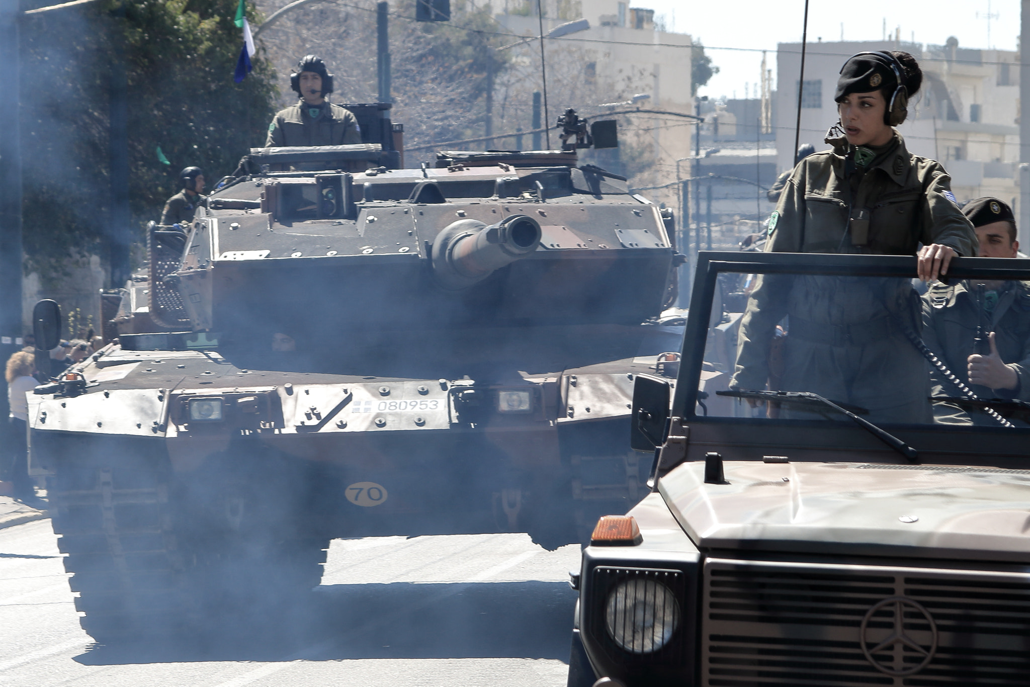 Canon EF 24-85mm F3.5-4.5 USM sample photo. Athens military parade photography