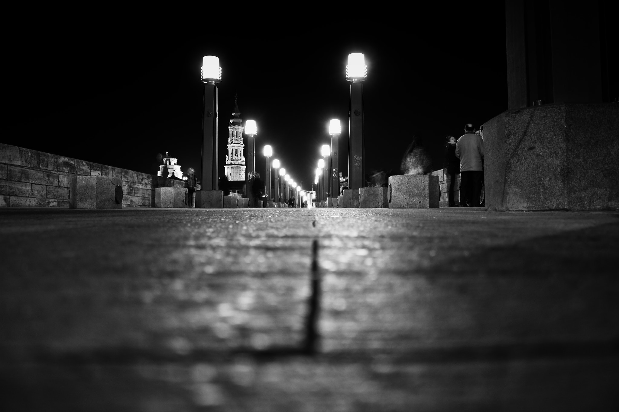 Canon EOS 60D + Canon EF-S 18-55mm F3.5-5.6 IS STM sample photo. Pont de pierre à saragosse photography