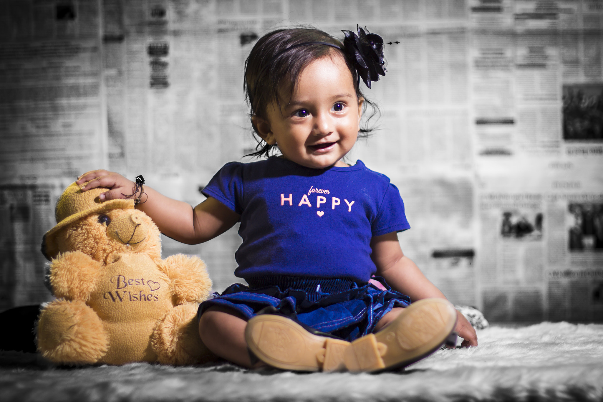 Canon EOS 600D (Rebel EOS T3i / EOS Kiss X5) sample photo. Happy baby aishwarya  photography