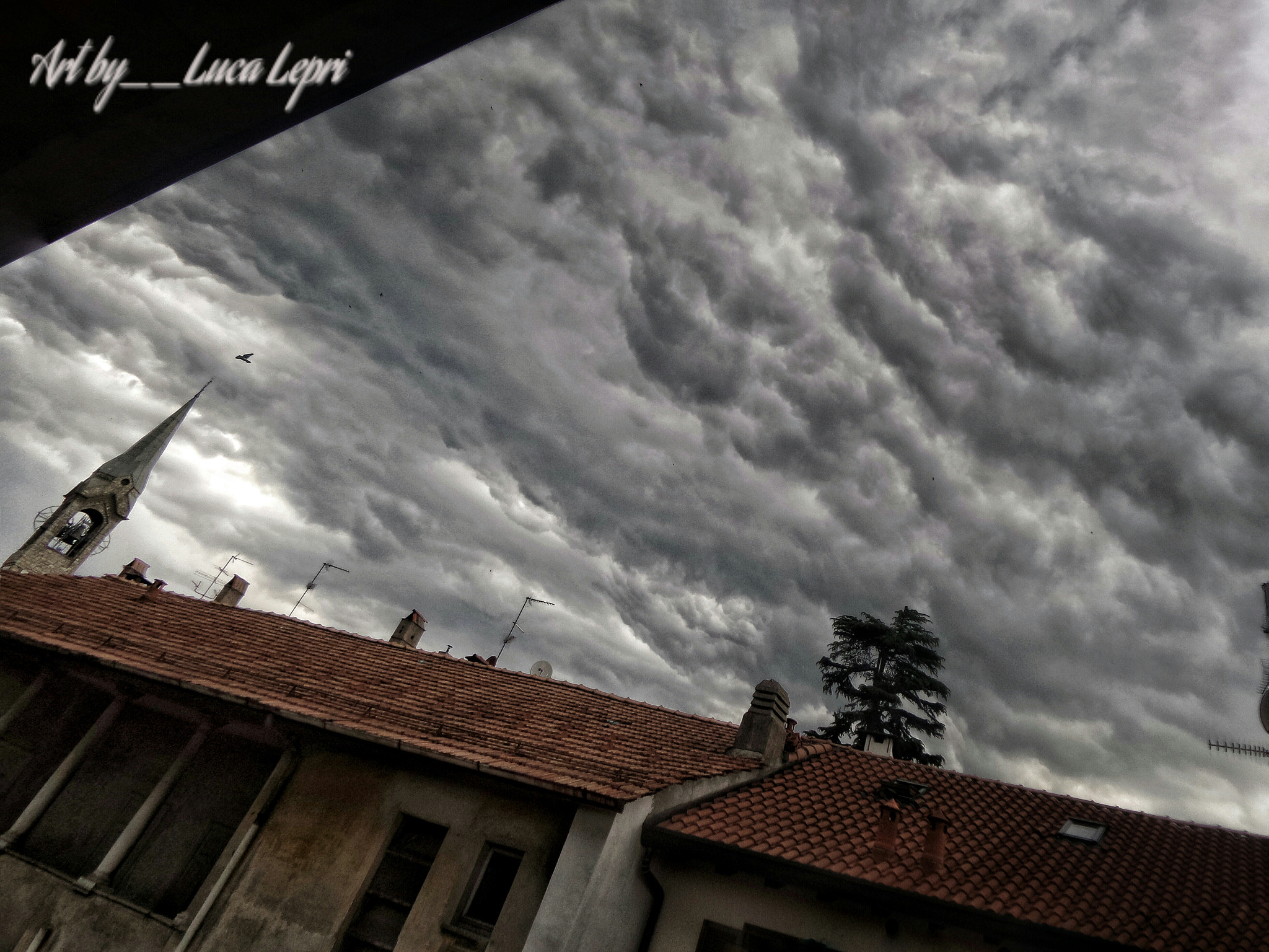 Samsung Galaxy K Zoom sample photo. Rocky clouds above photography
