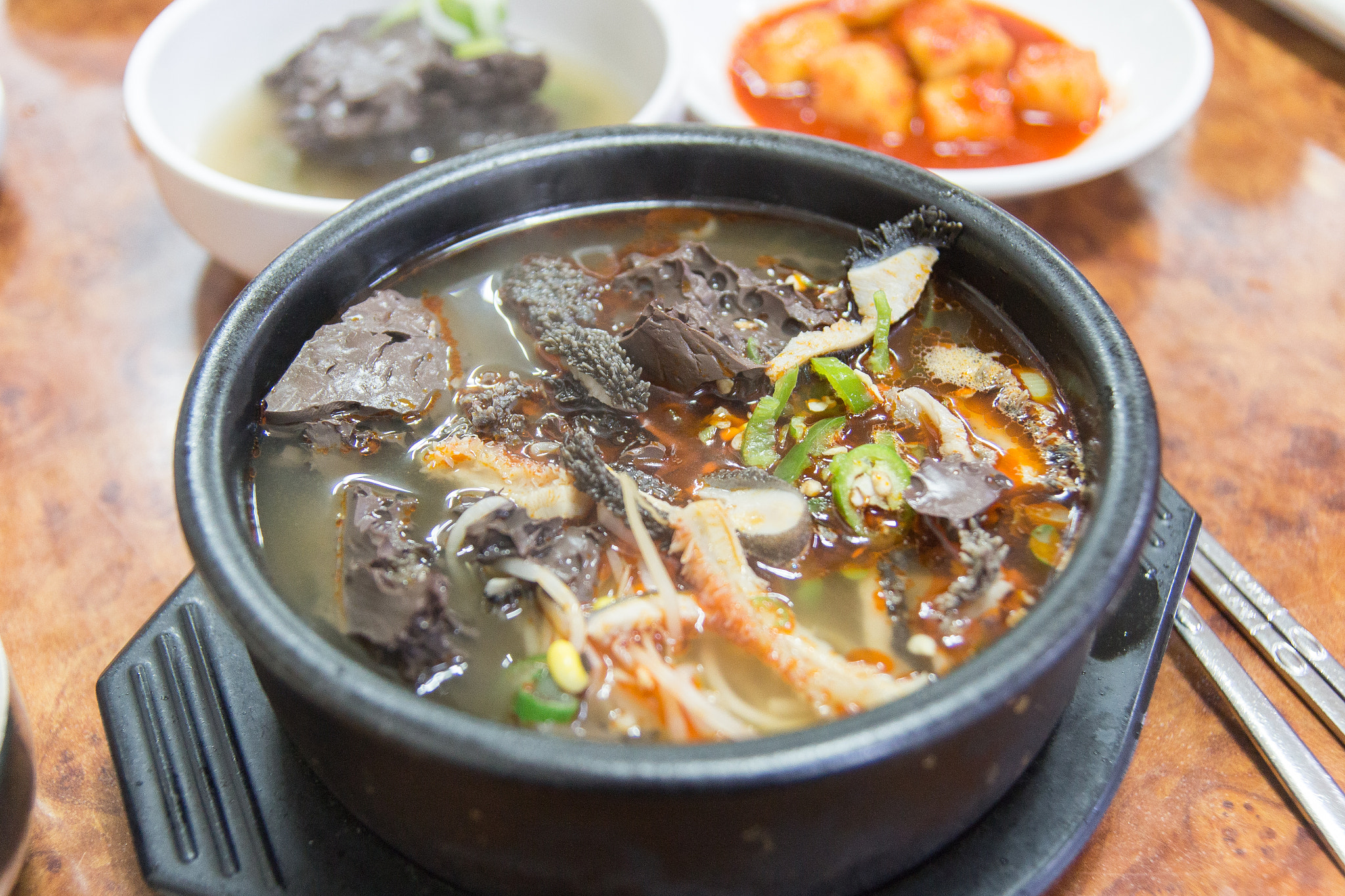 Tamron SP AF 17-50mm F2.8 XR Di II LD Aspherical (IF) sample photo. Beef hangover soup. photography