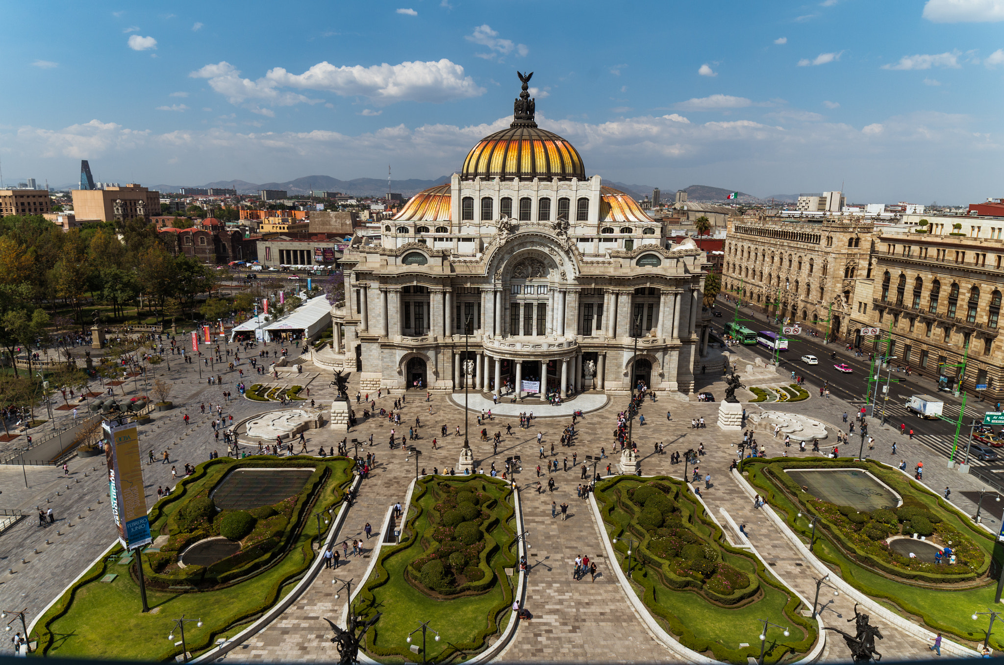 Pentax K-50 + A Series Lens sample photo. Palacio de bellas artes photography