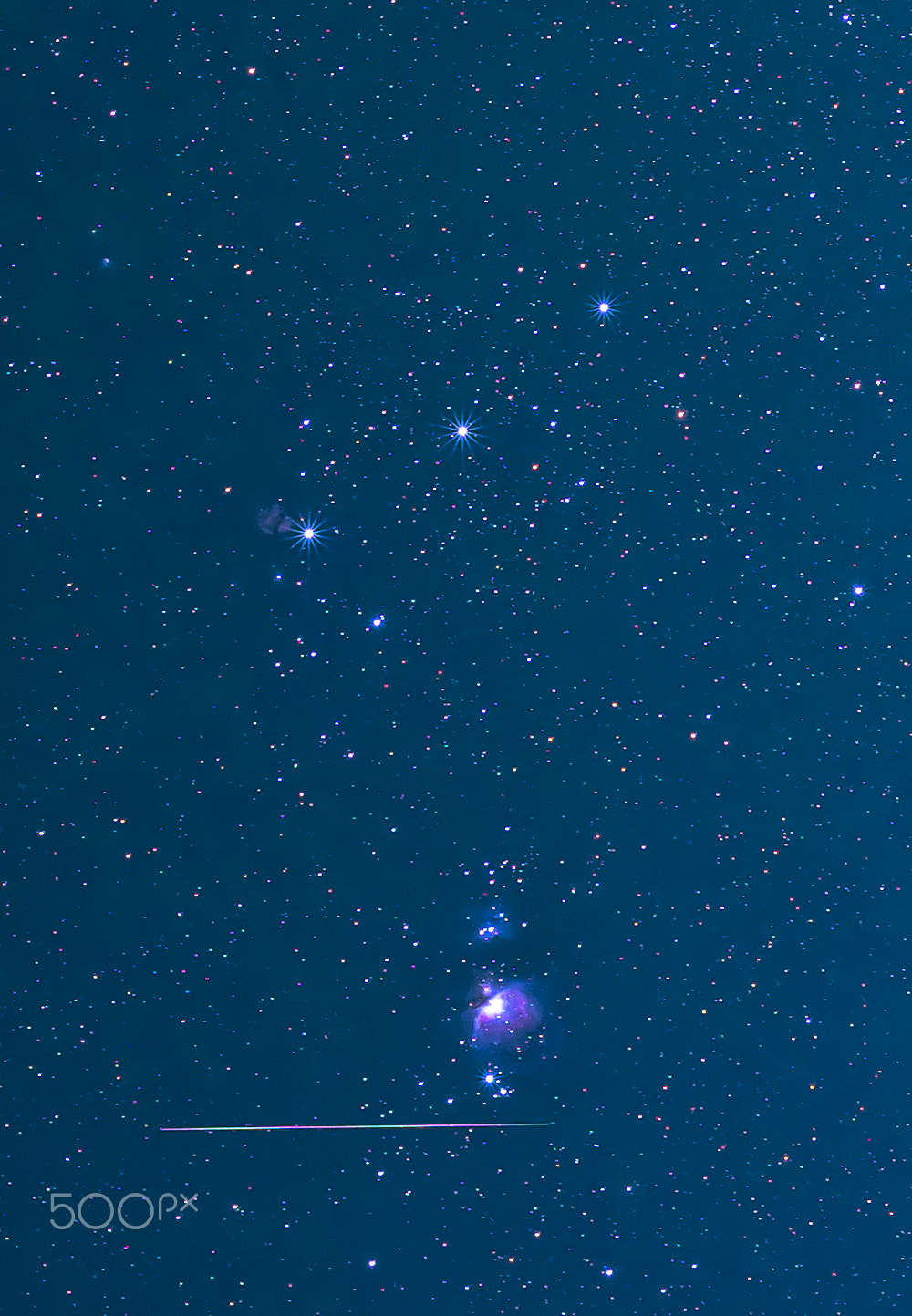 Nikon D810 sample photo. Star of orion photography