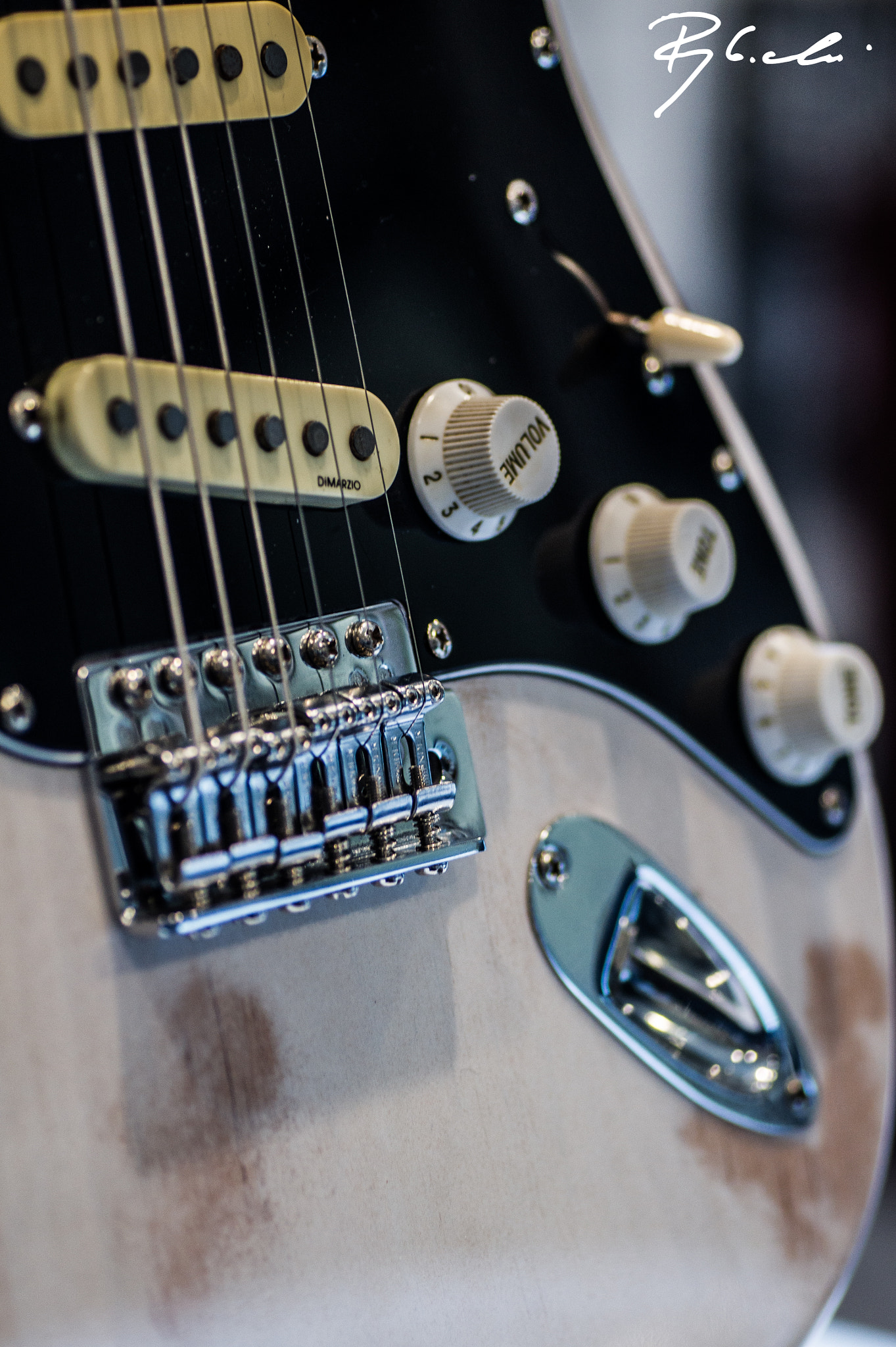 Sony Alpha DSLR-A550 sample photo. Guitar photography