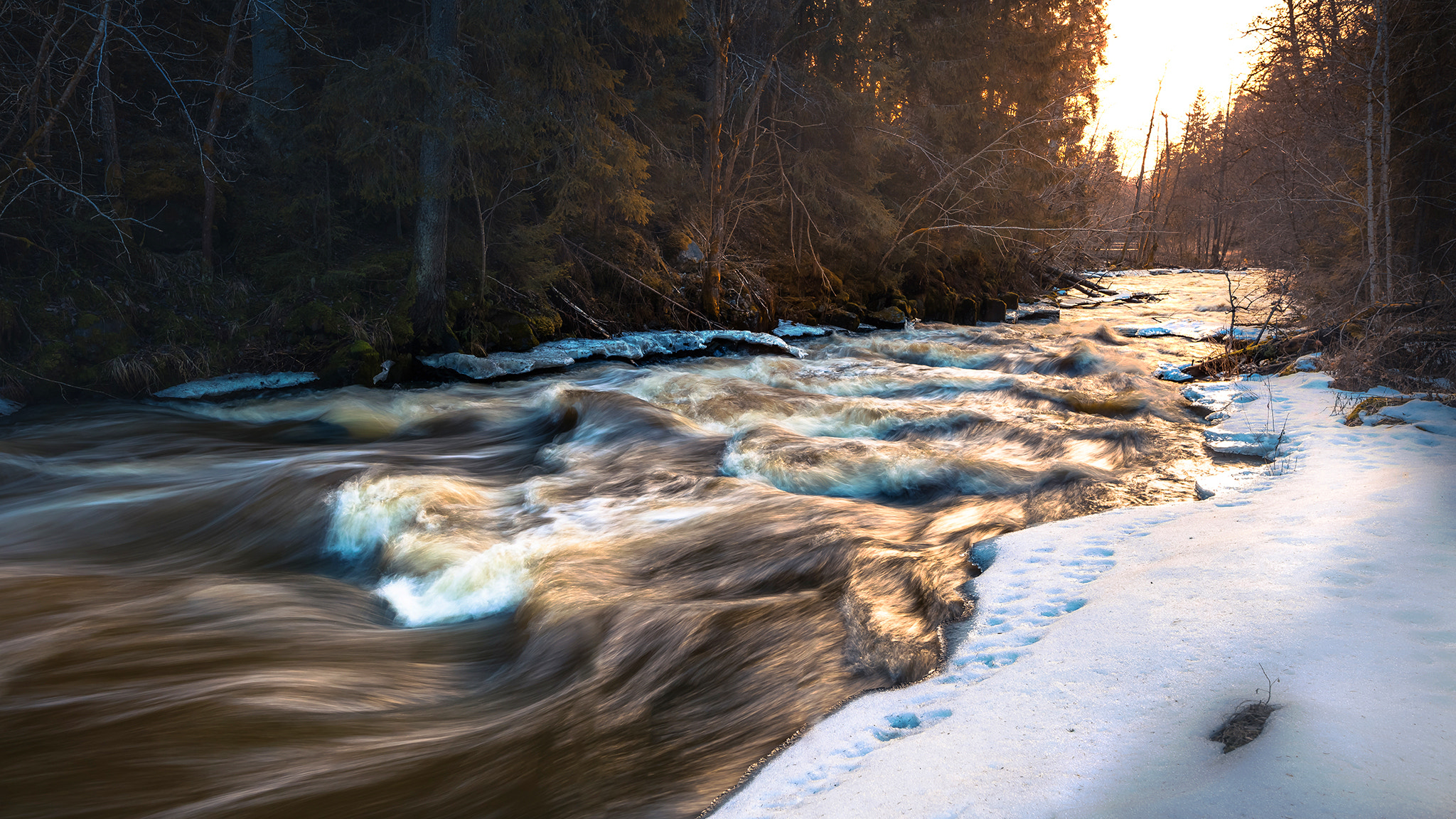 Sigma 24mm F1.4 DG HSM Art sample photo. Golden stream photography