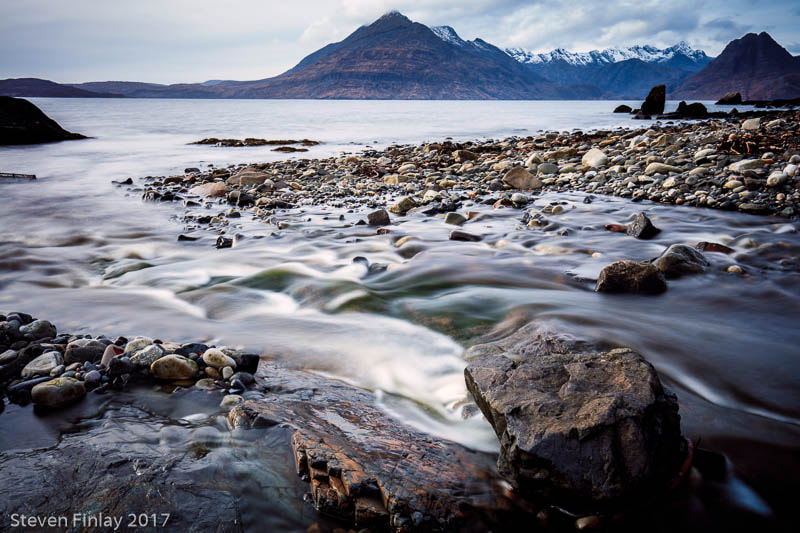 Canon EF 16-35mm F4L IS USM sample photo. The cuillins from elgol. photography