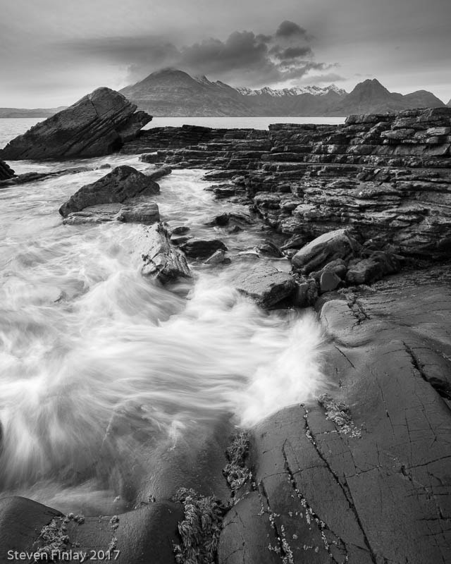 Canon EOS 5DS R sample photo. Crashing waves at elgol #1 photography