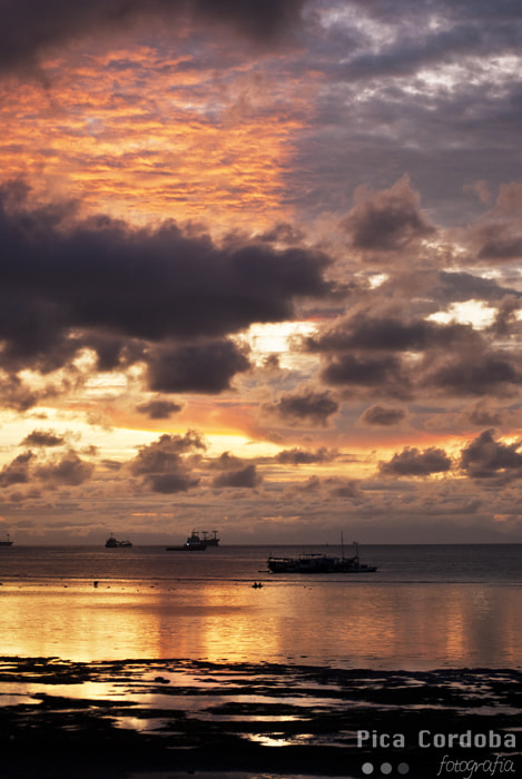 Nikon D3000 sample photo. Skies of fire photography