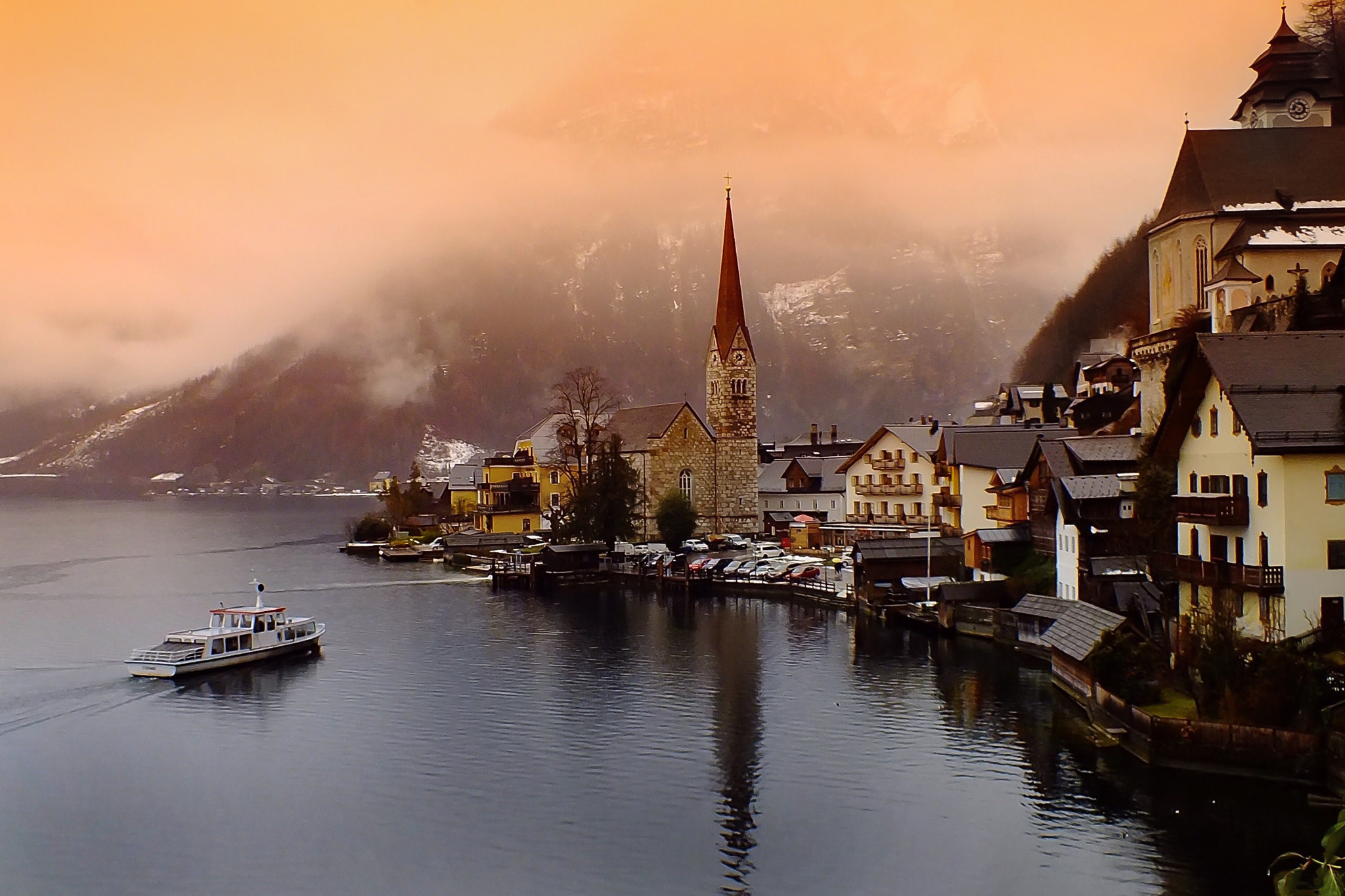 Fujifilm FinePix HS25EXR sample photo. Hallstatt, austria photography