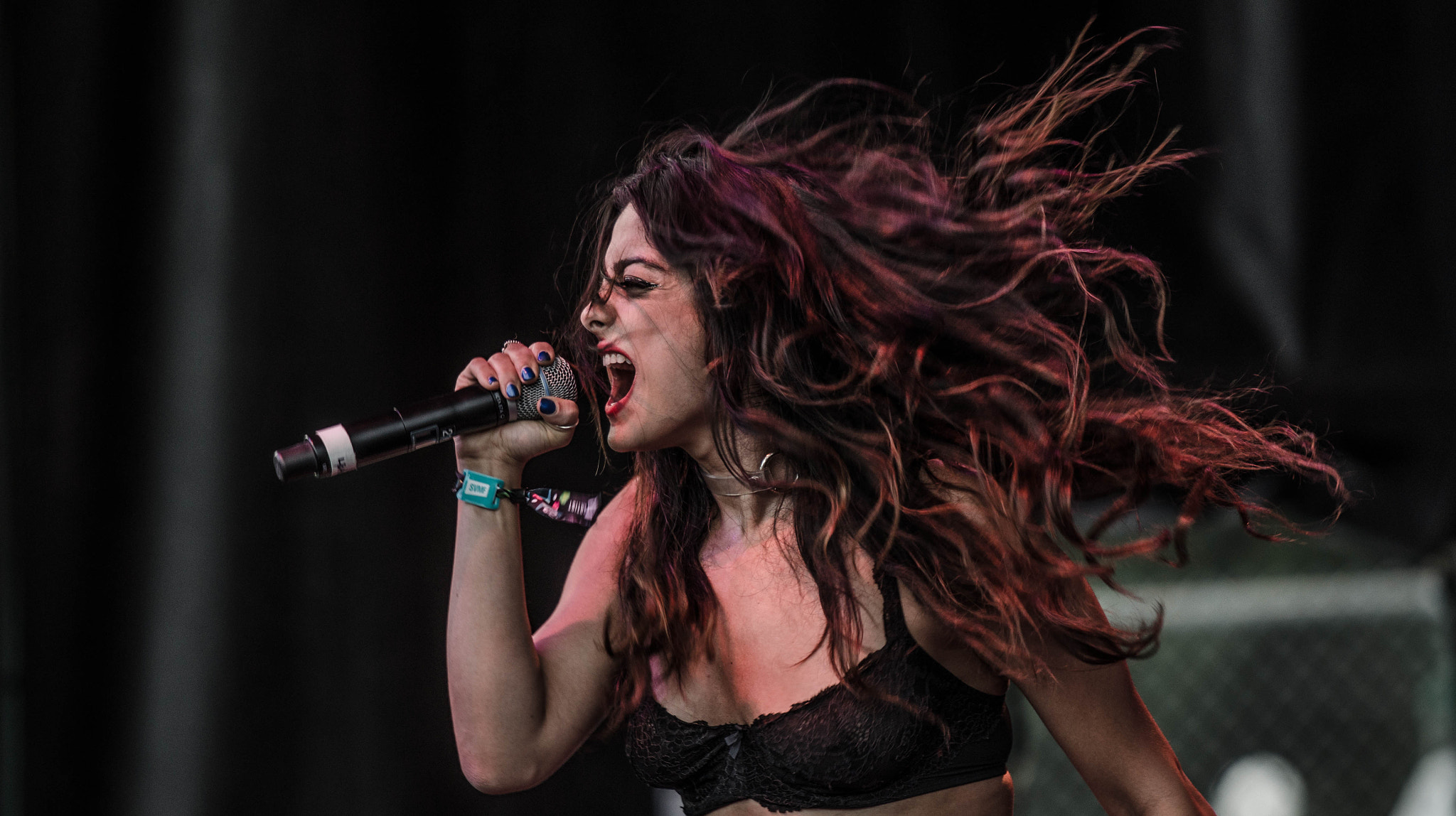 Nikon AF-S Nikkor 70-200mm F2.8G ED VR II sample photo. Bebe rexha @ squamish valley music festival 2015 photography