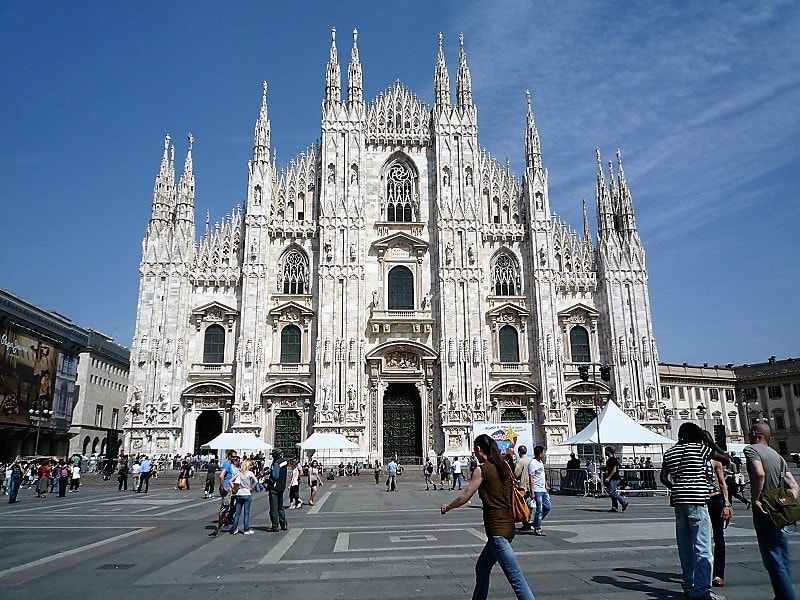 Panasonic DMC-FX37 sample photo. Piazza duomo, milano (lombardia) photography