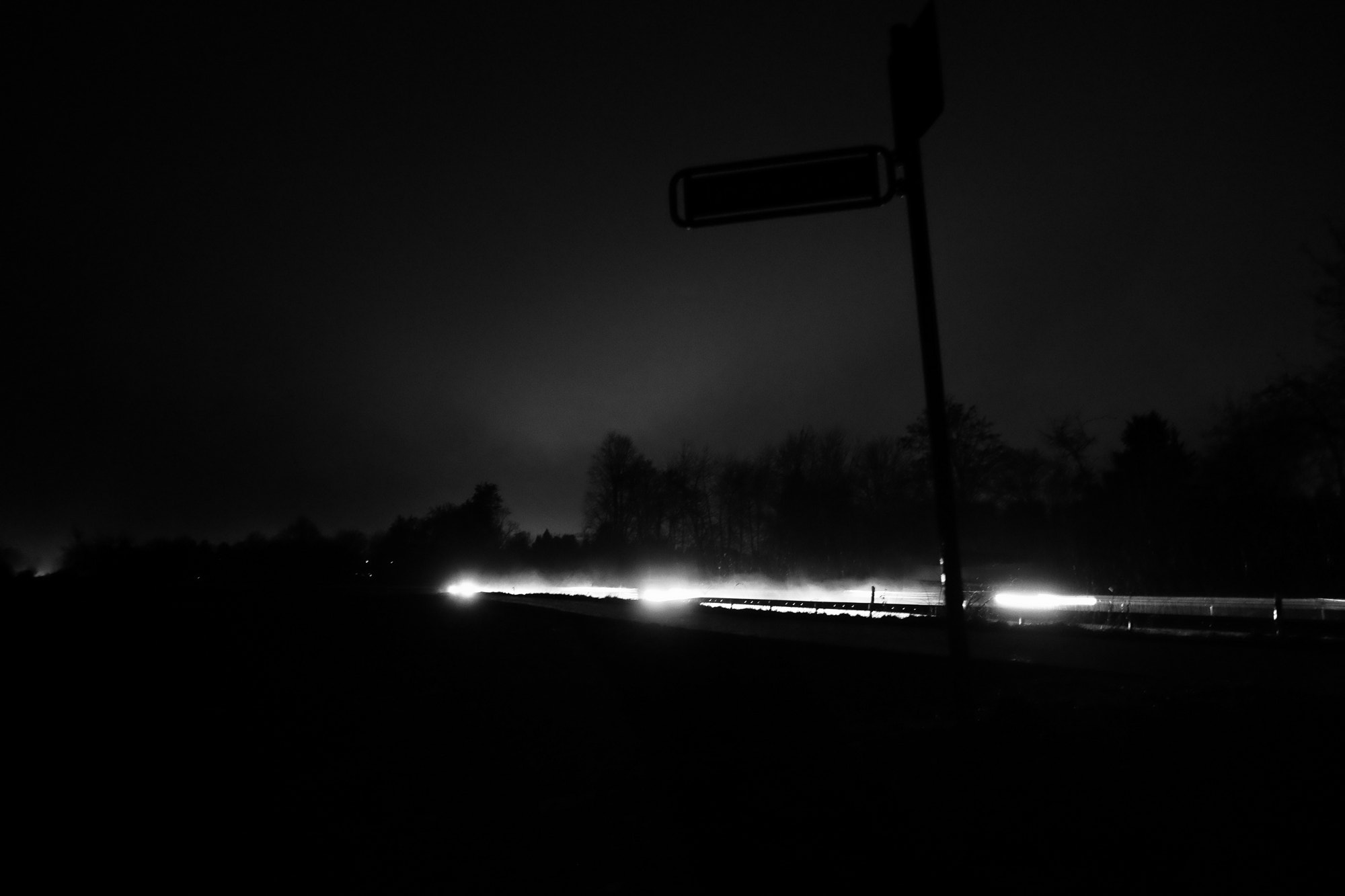 Fujifilm X-E2 sample photo. Lights crossing photography