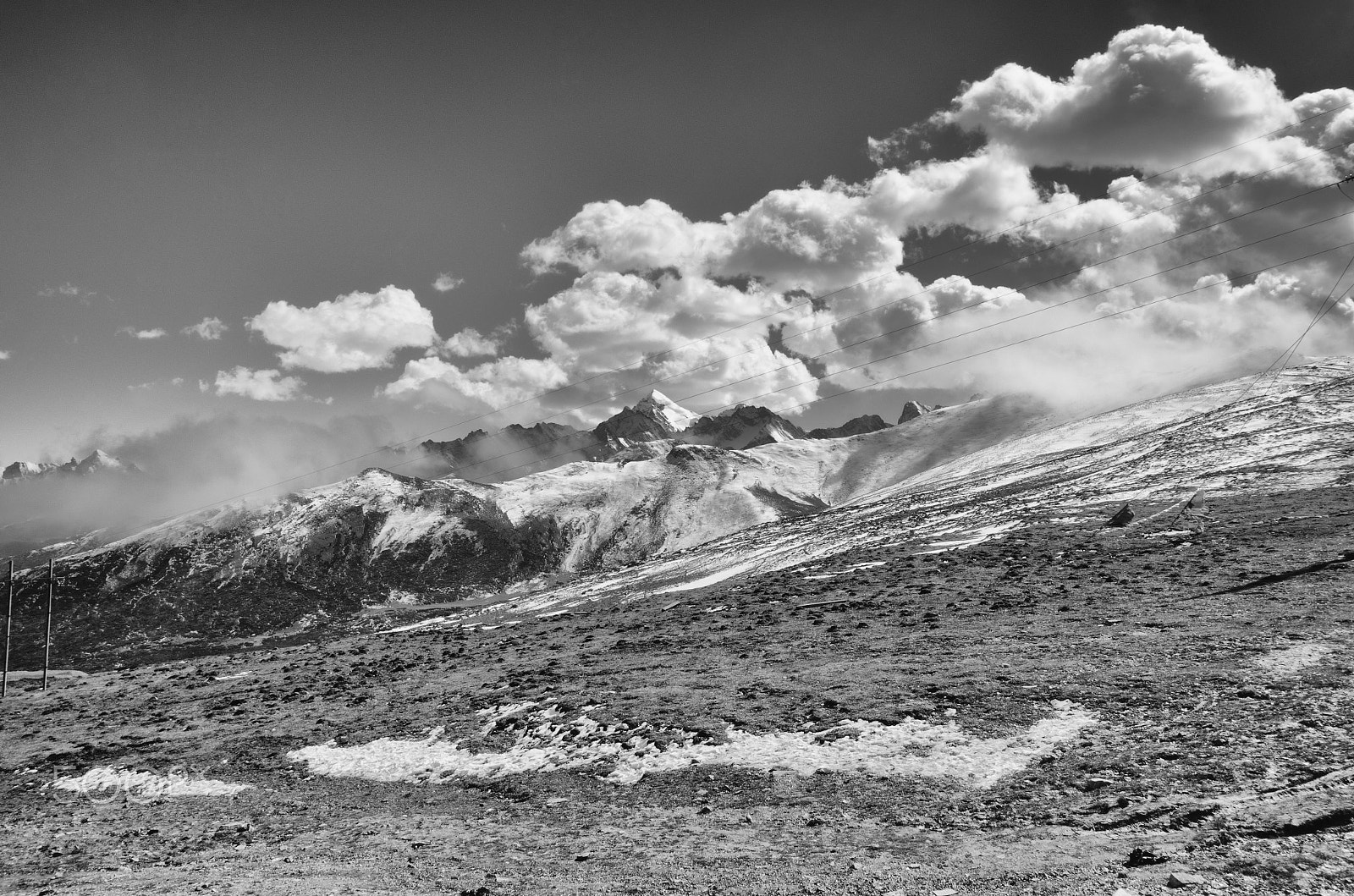 Nikon D7000 sample photo. Snow peaks photography
