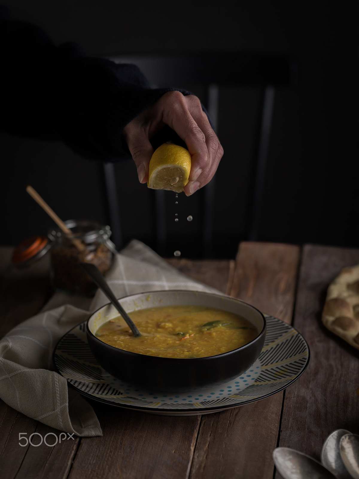 Canon EF 100mm F2.8L Macro IS USM sample photo. Soup photography