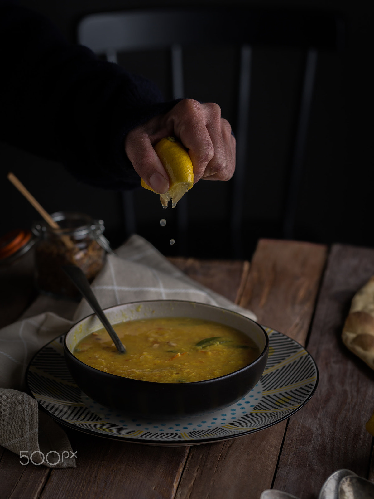 Canon EF 100mm F2.8L Macro IS USM sample photo. Soup photography