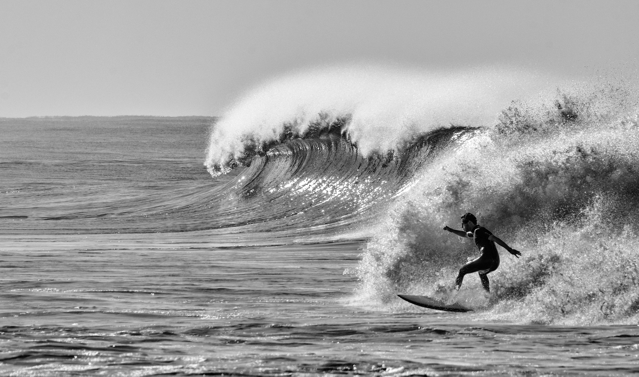 Sigma 120-400mm F4.5-5.6 DG OS HSM sample photo. Surfing, huntington beach, california photography