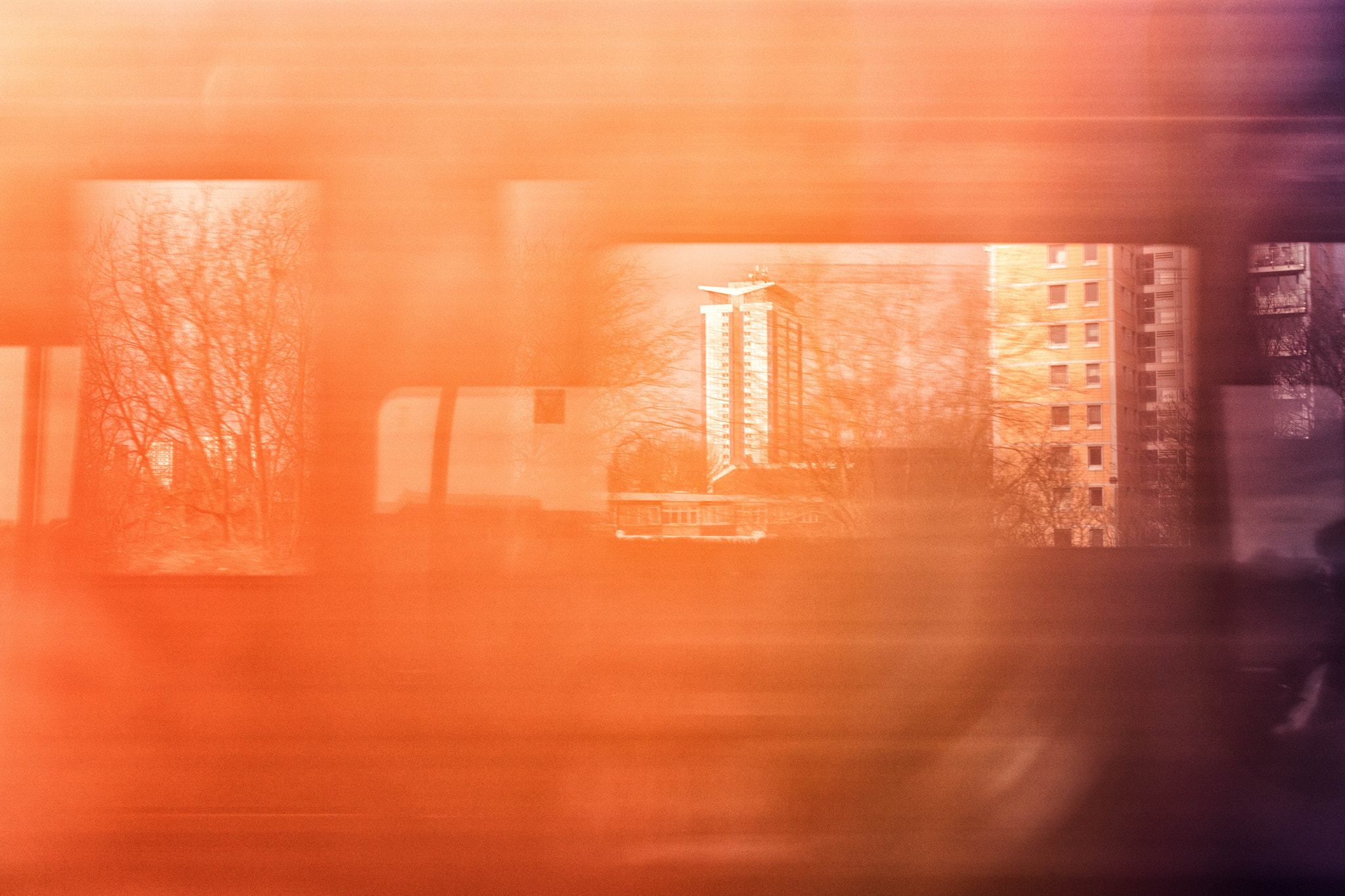 Canon EOS 5D Mark IV sample photo. Battersea train blur 4 photography