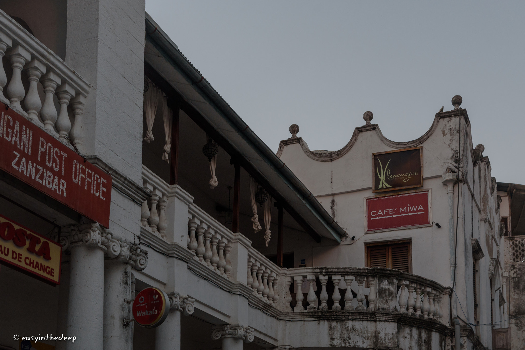 Nikon D750 sample photo. Post office, stone town. photography