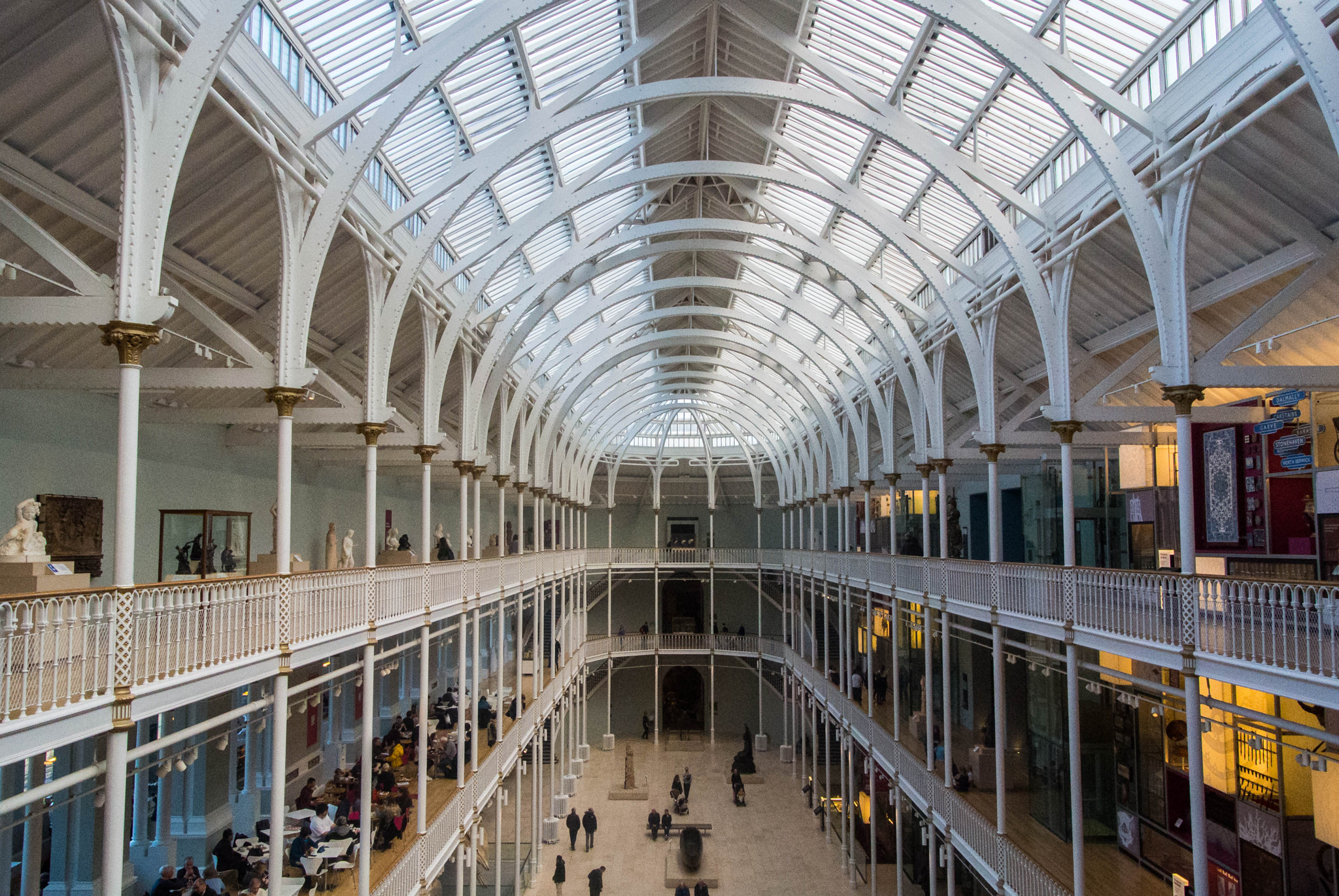 Nikon 1 V1 sample photo. National museum of scotland photography