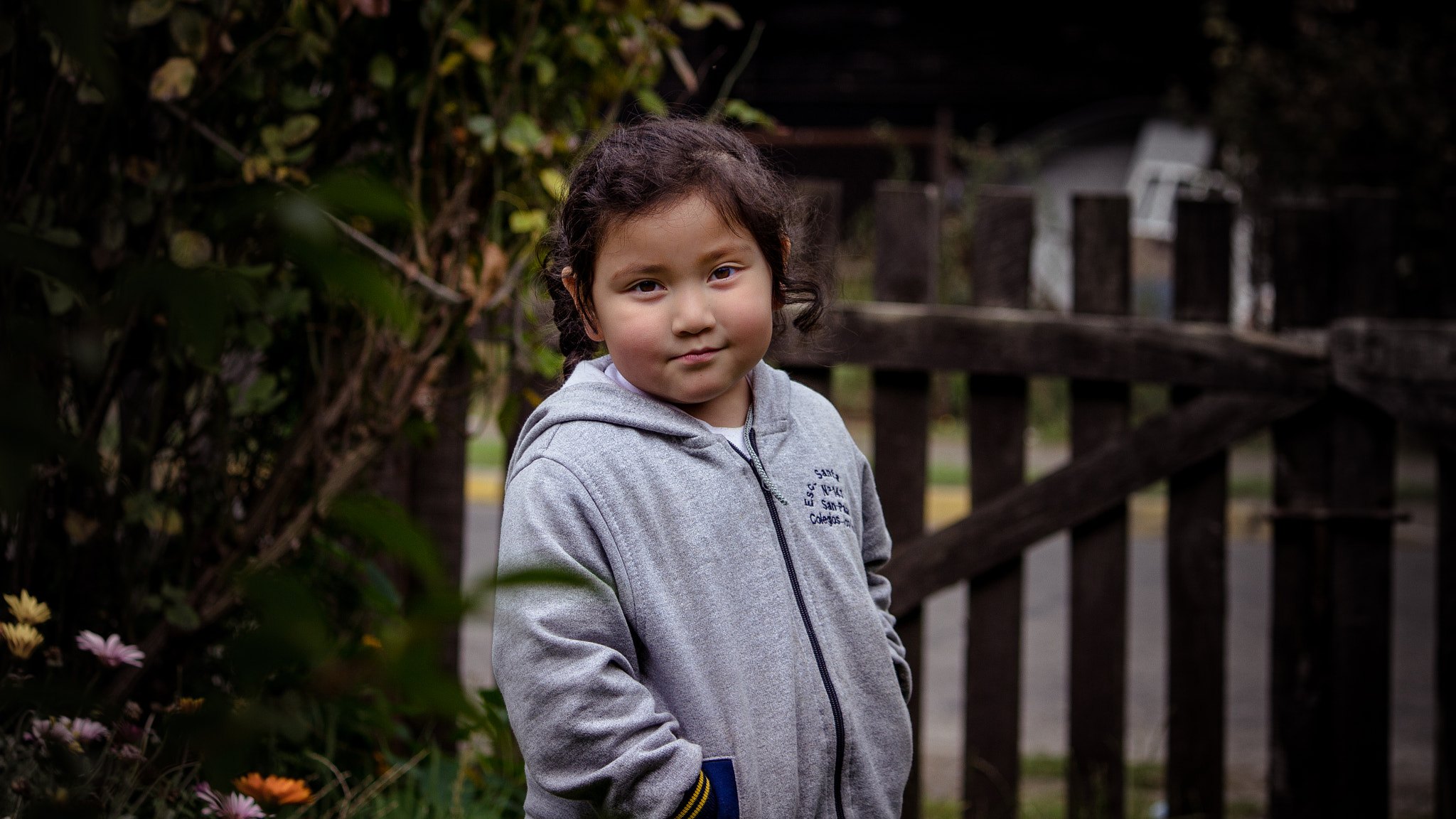 Canon EF-S 55-250mm F4-5.6 IS sample photo. Mi hija camila, posando photography