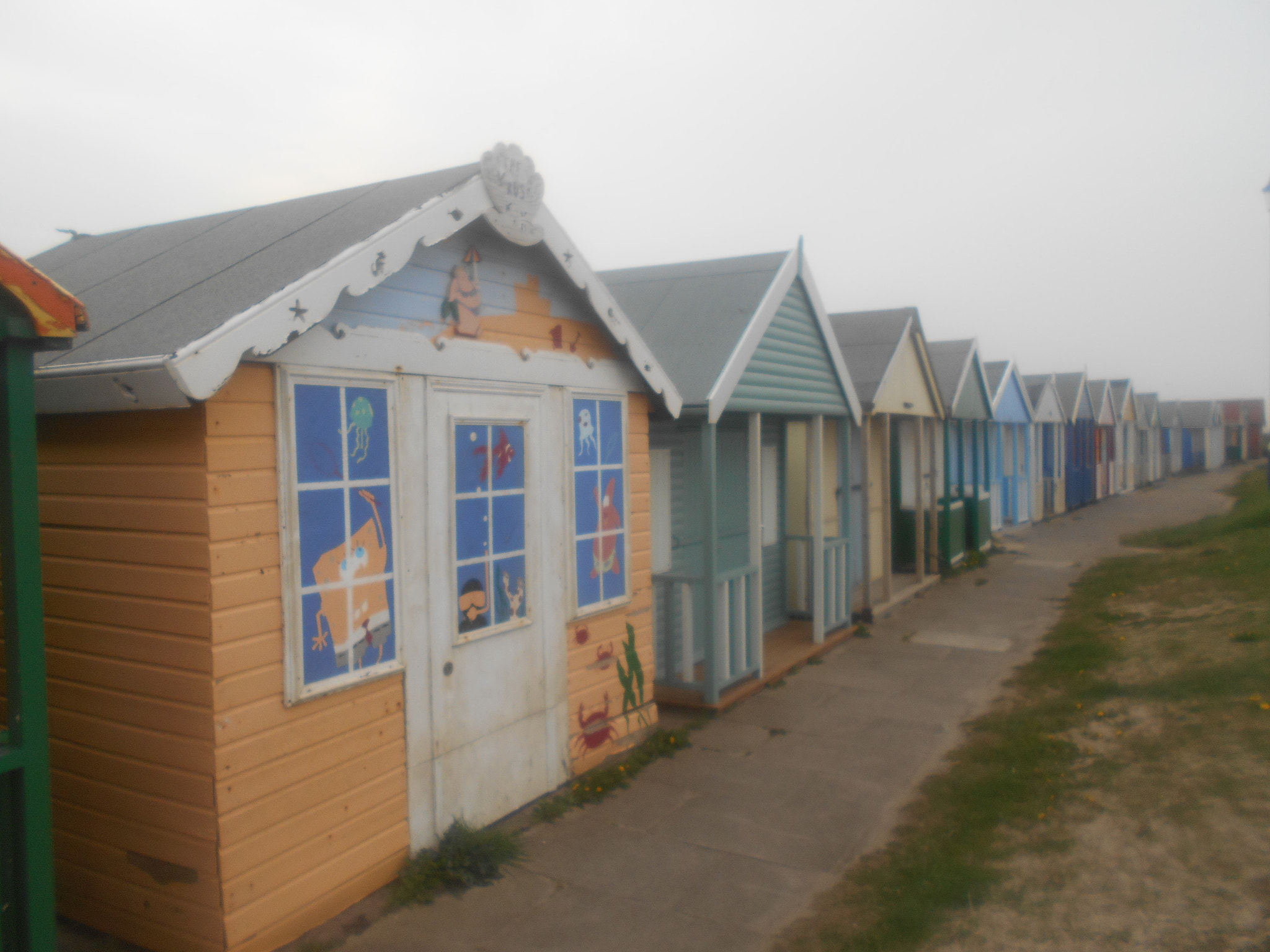 Nikon Coolpix S2900 sample photo. Beach houses photography