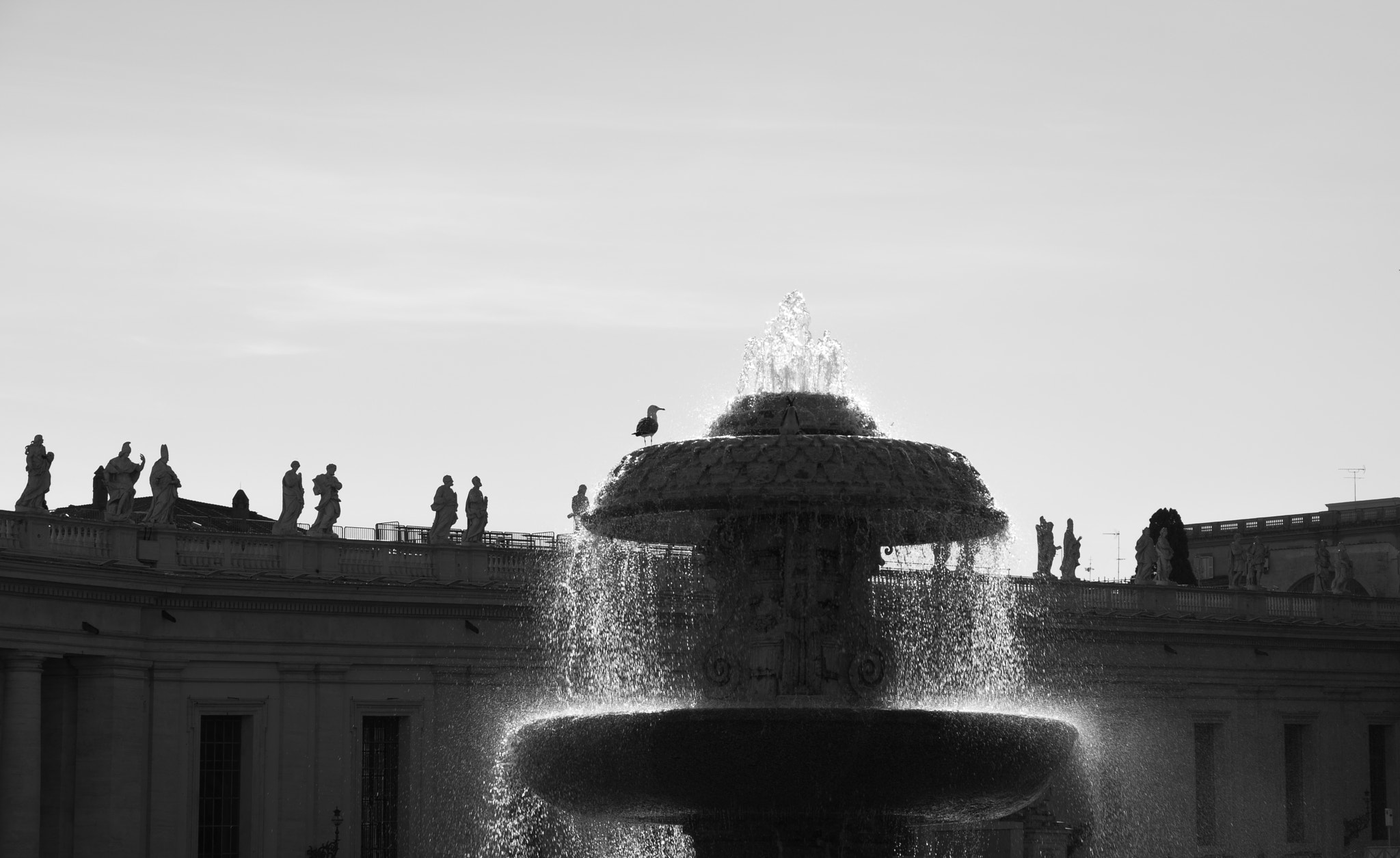 Sony Alpha DSLR-A700 sample photo. Fountain photography