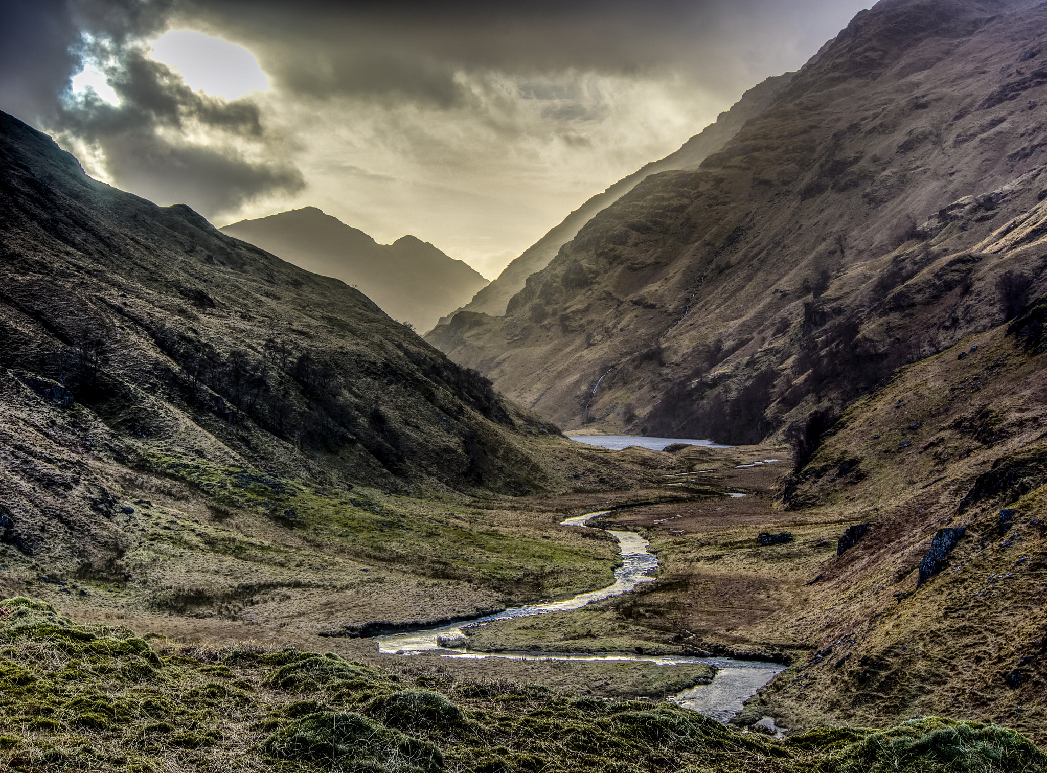 Olympus OM-D E-M5 sample photo. Glen pean valley photography