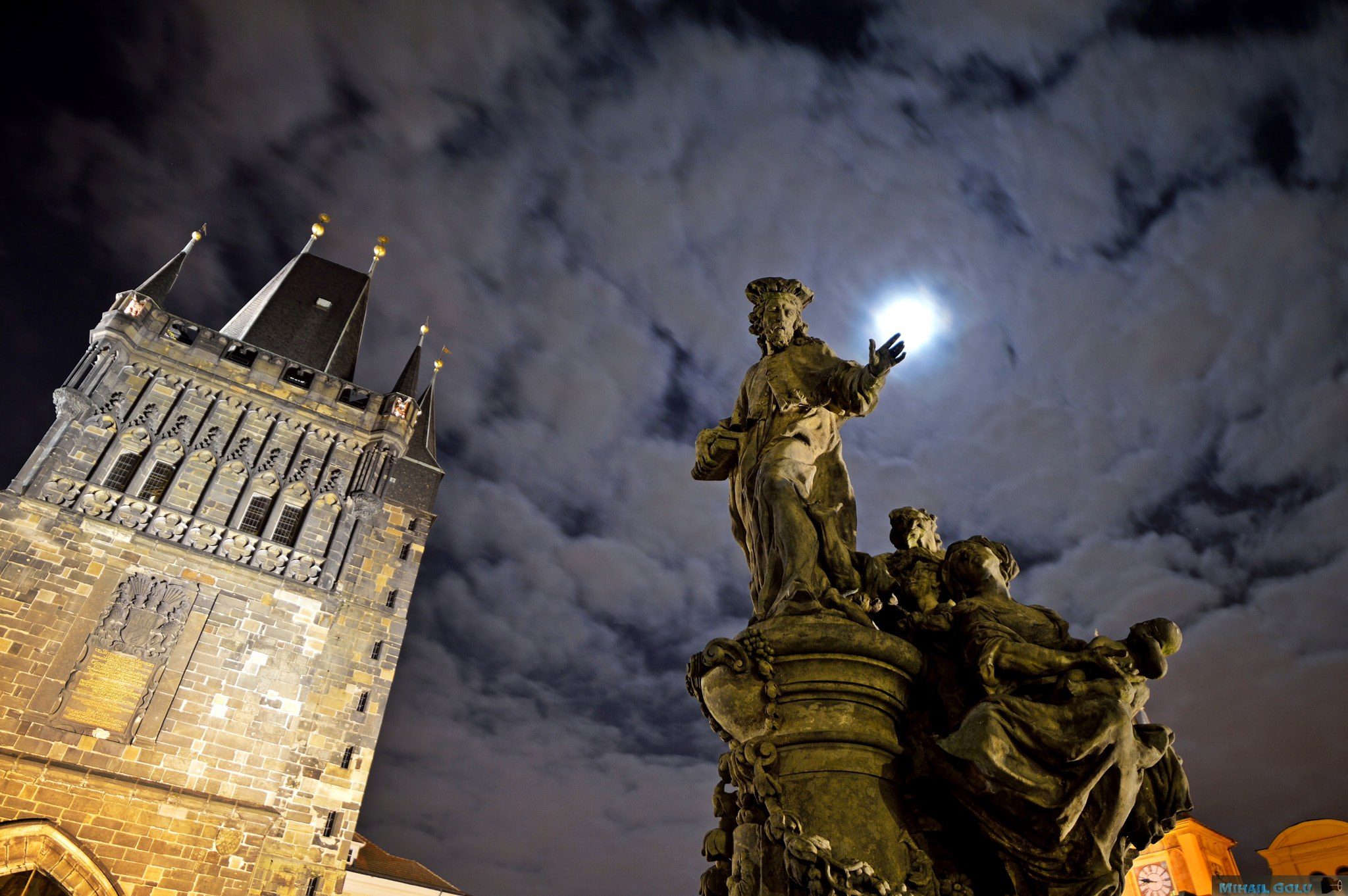 Samyang 14mm F2.8 ED AS IF UMC sample photo. Nights in prague photography