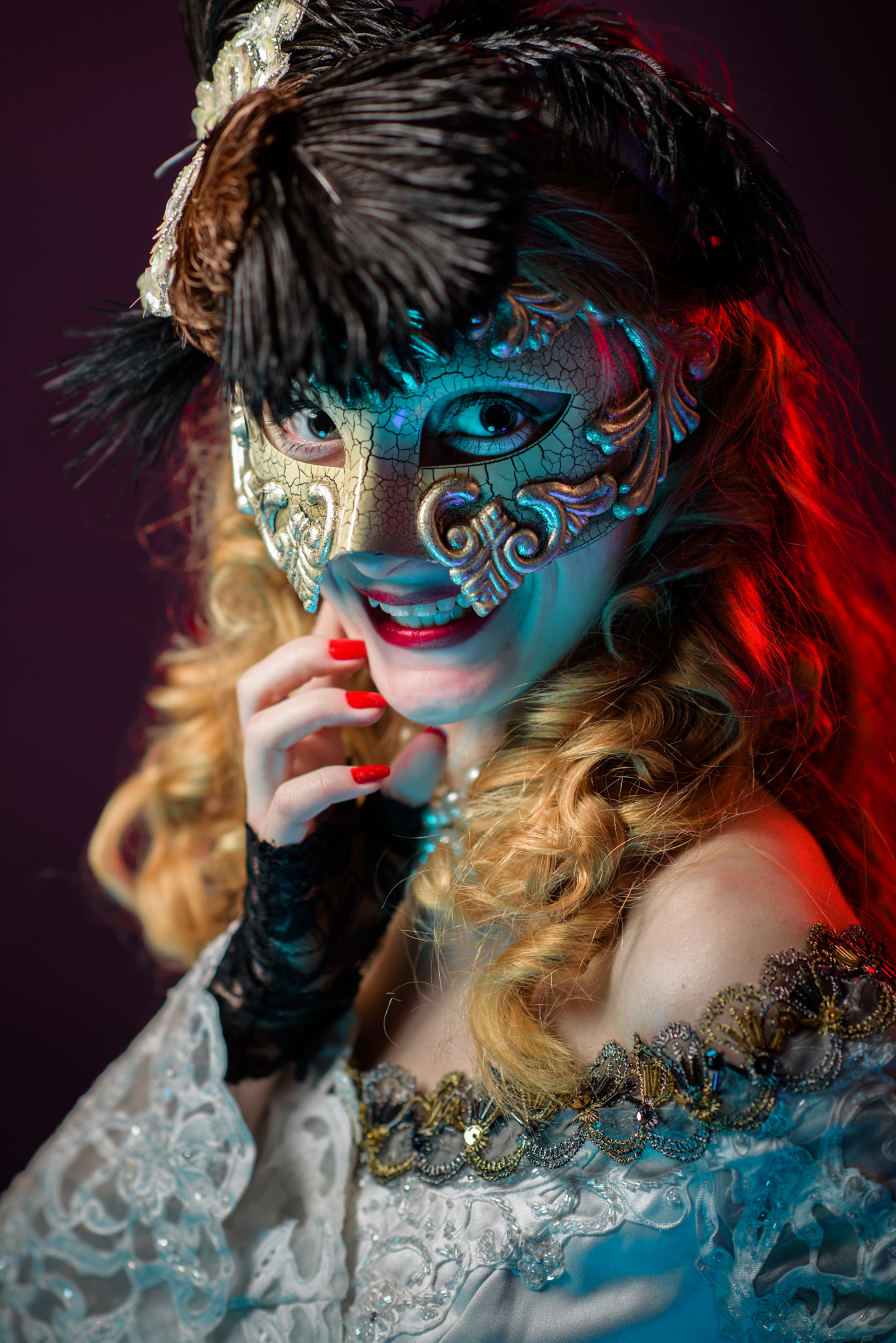 Nikon D750 + Nikon AF-S Nikkor 85mm F1.4G sample photo. Venetian outfits photography