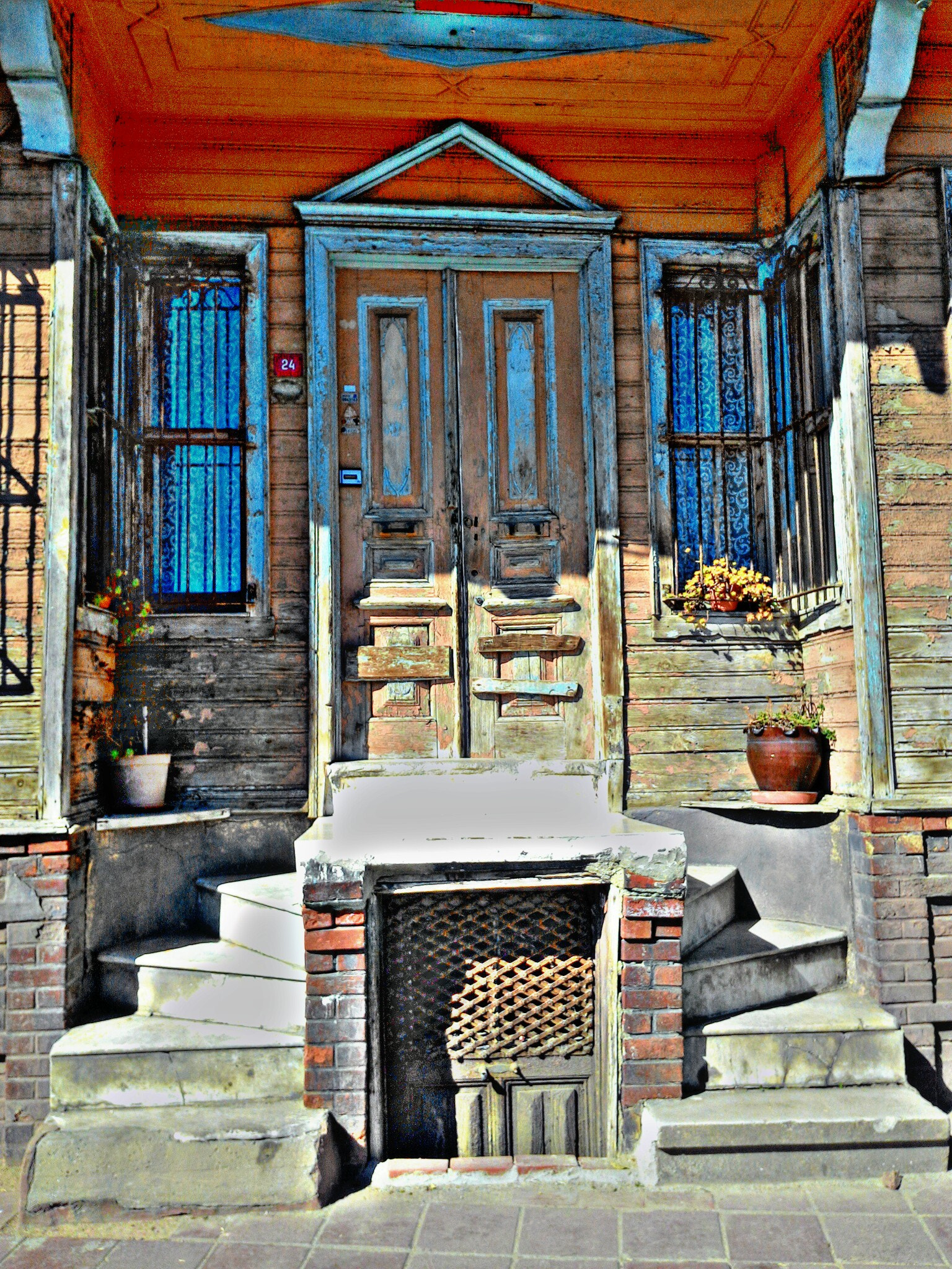 ASUS Z002 sample photo. Door photography