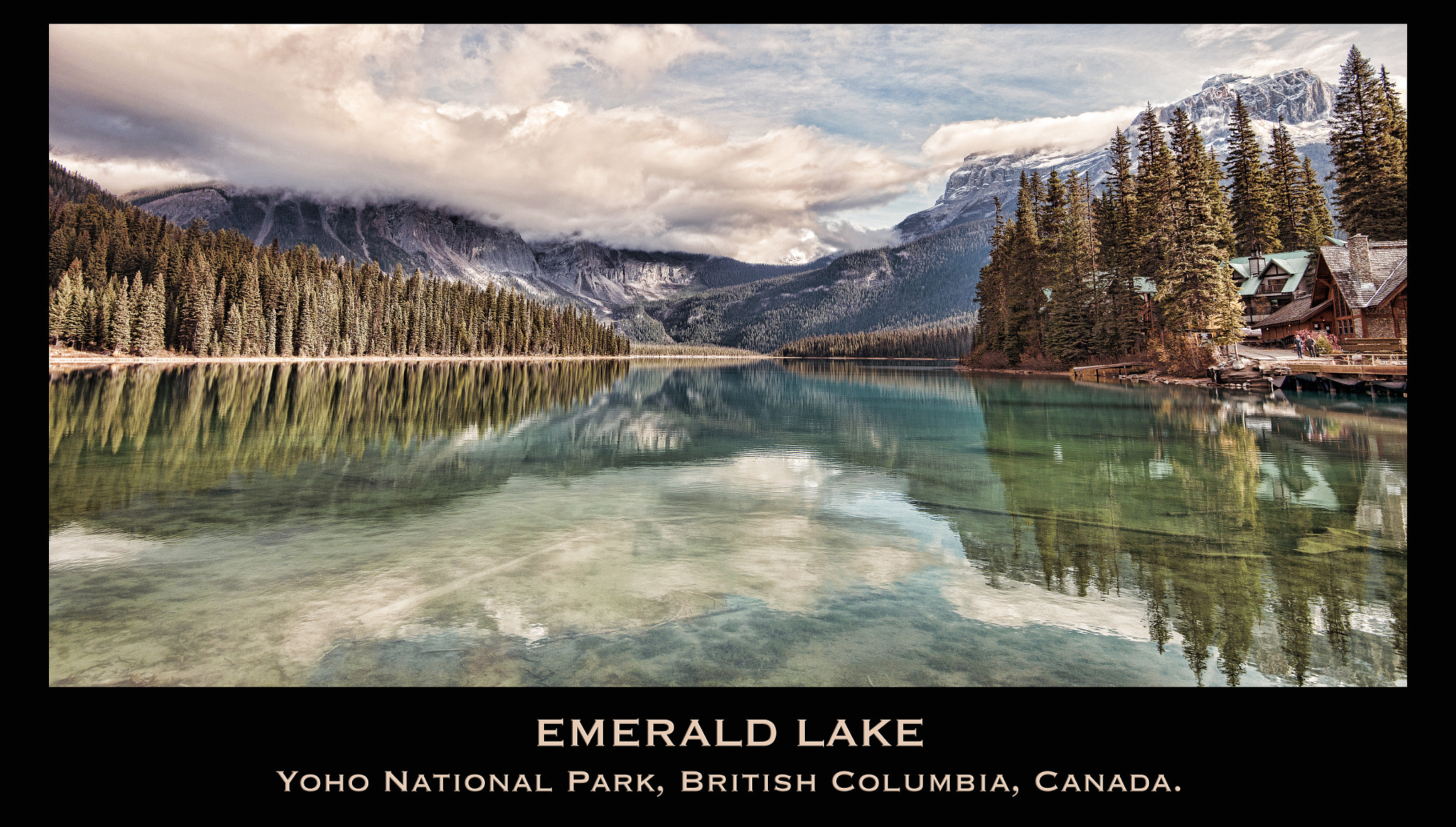 Nikon AF-S Nikkor 16-35mm F4G ED VR sample photo. Emerald lake - yoho national park photography
