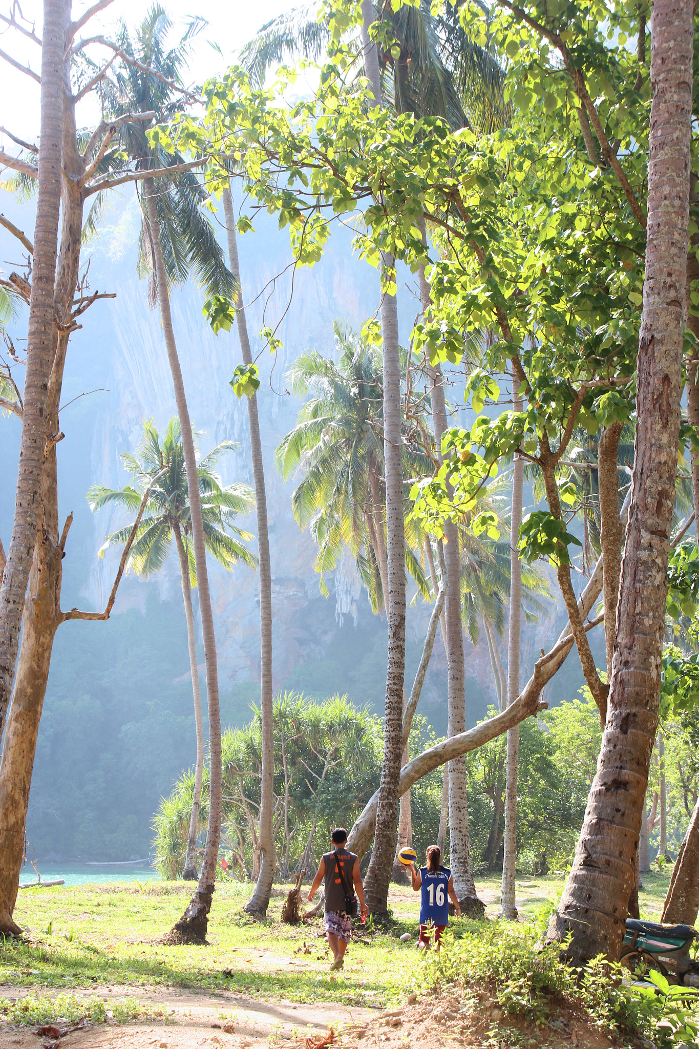 Canon EOS 600D (Rebel EOS T3i / EOS Kiss X5) + Sigma 18-200mm F3.5-6.3 II DC OS HSM sample photo. Ton sai beach, krabi photography