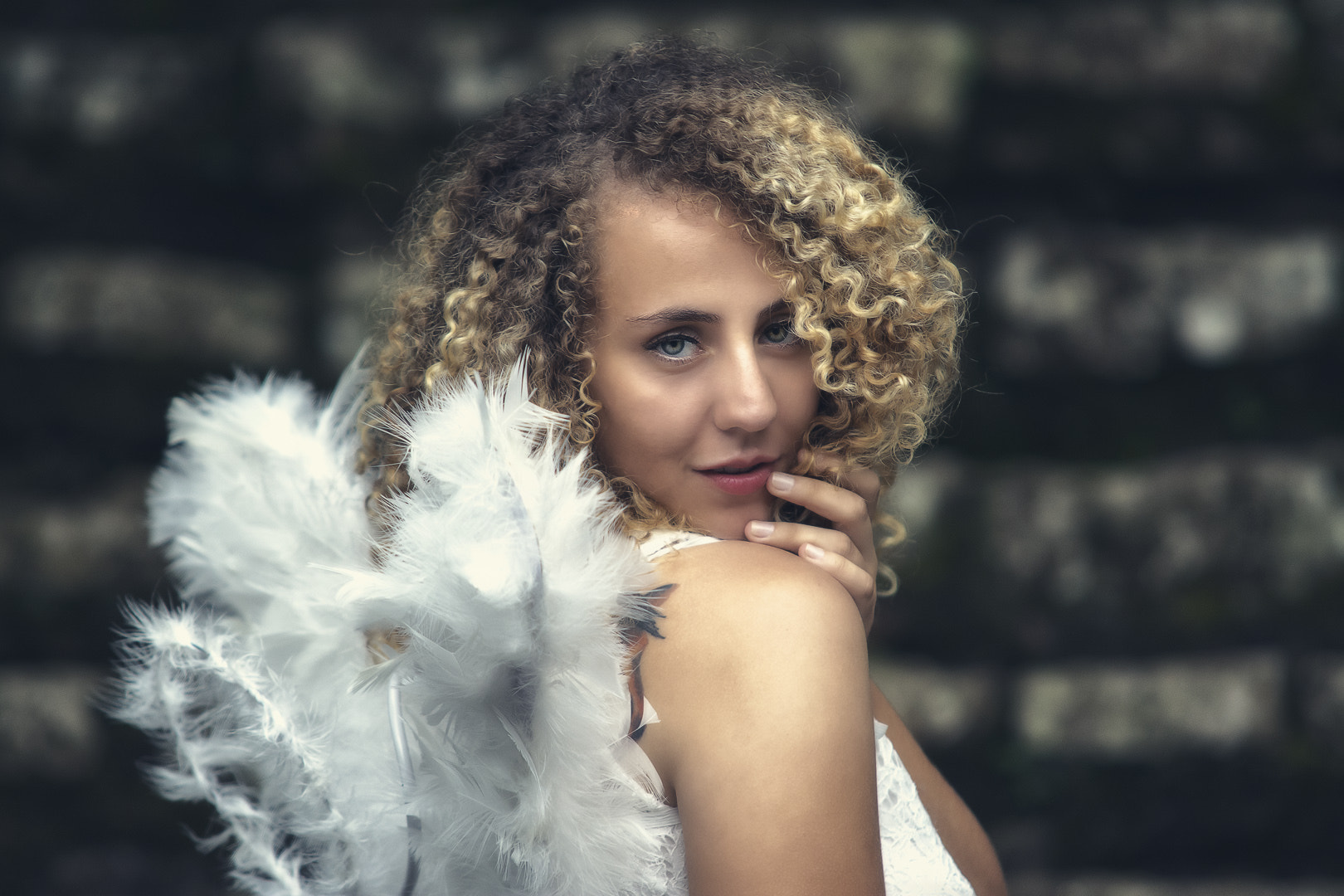 Nikon D7100 sample photo. Beautiful angel girl photography