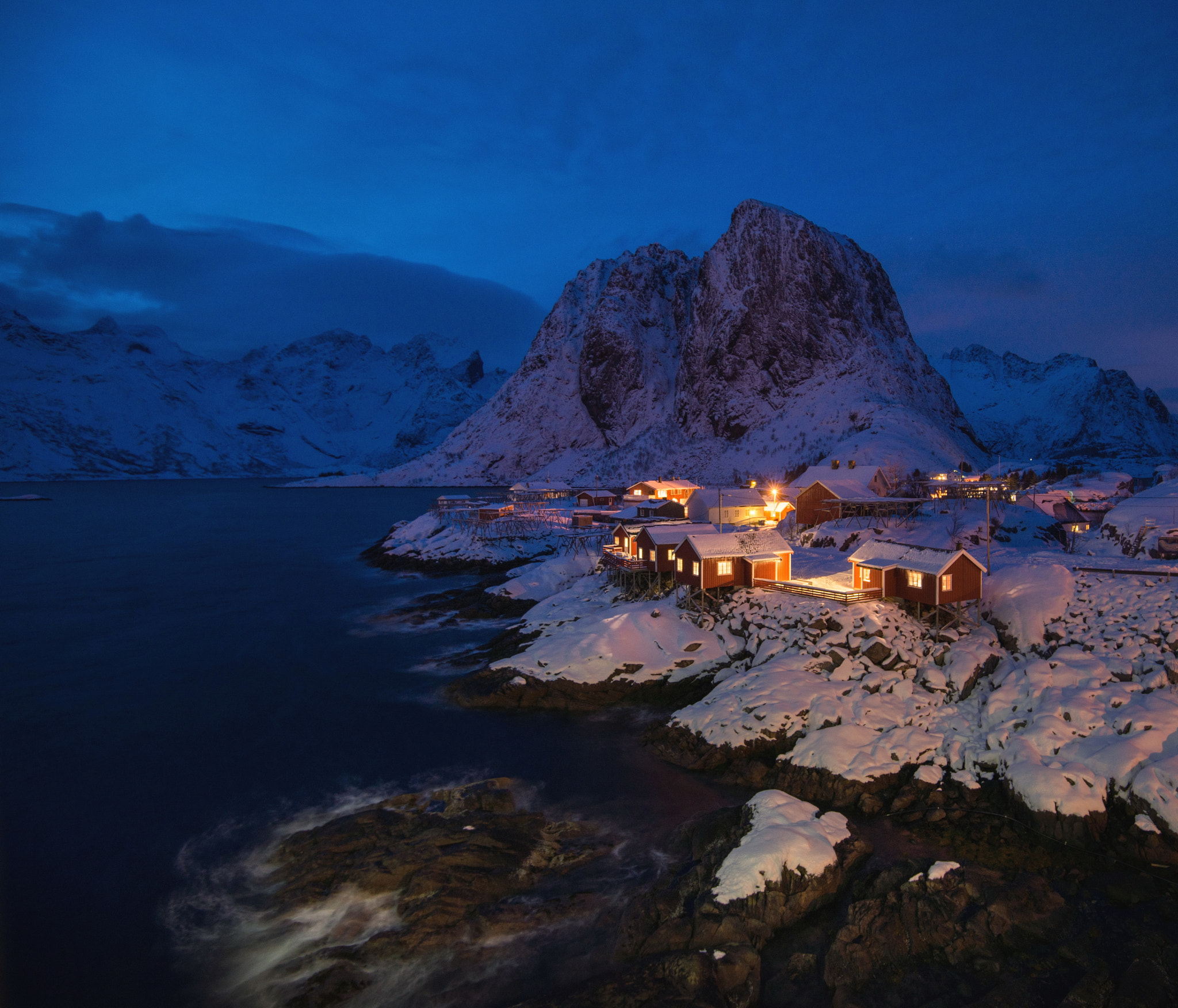 Nikon AF-S Nikkor 16-35mm F4G ED VR sample photo. Hamnøy, lofoten, norway photography