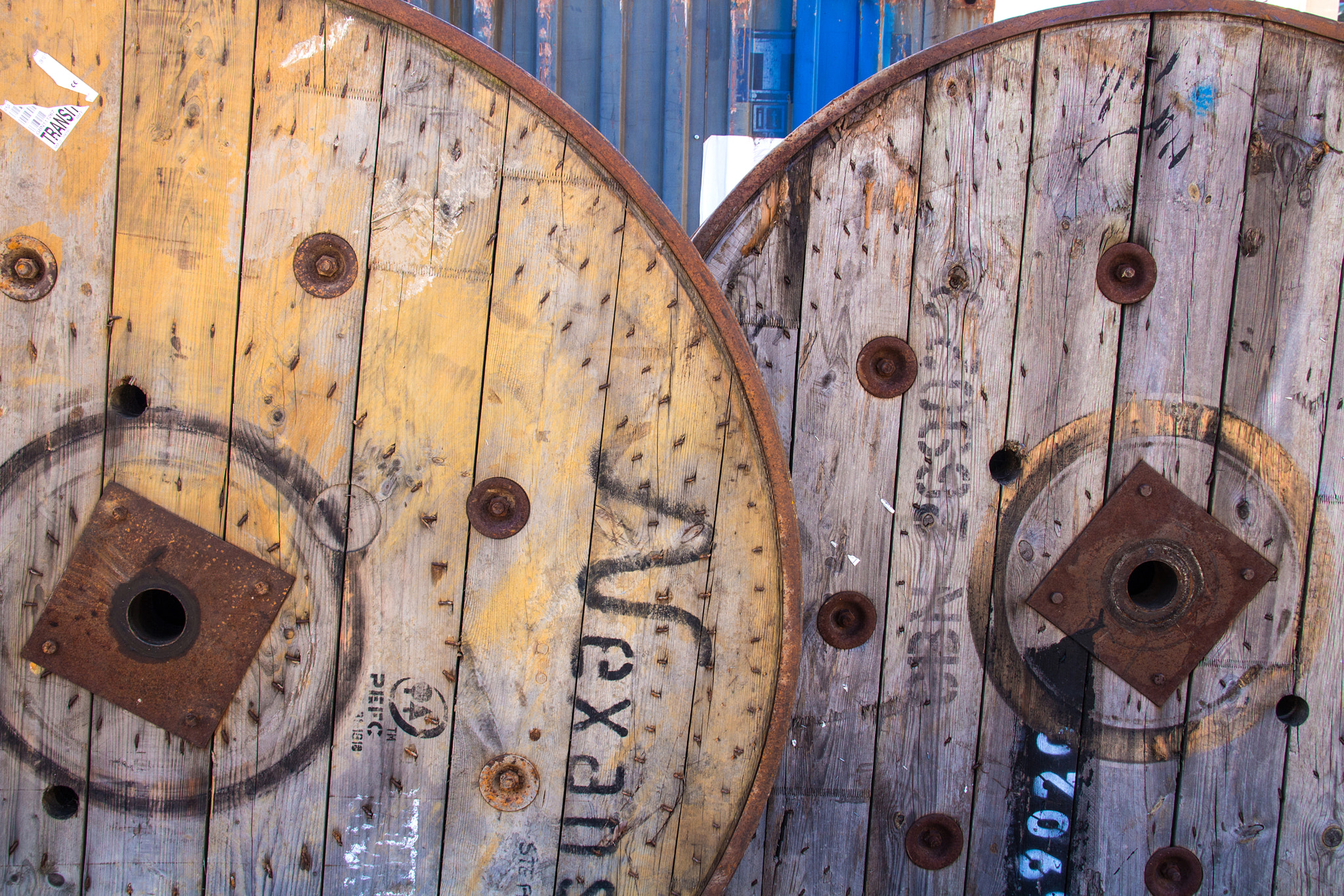 Sigma 18-200mm f/3.5-6.3 DC OS sample photo. Les bobines (spools) photography
